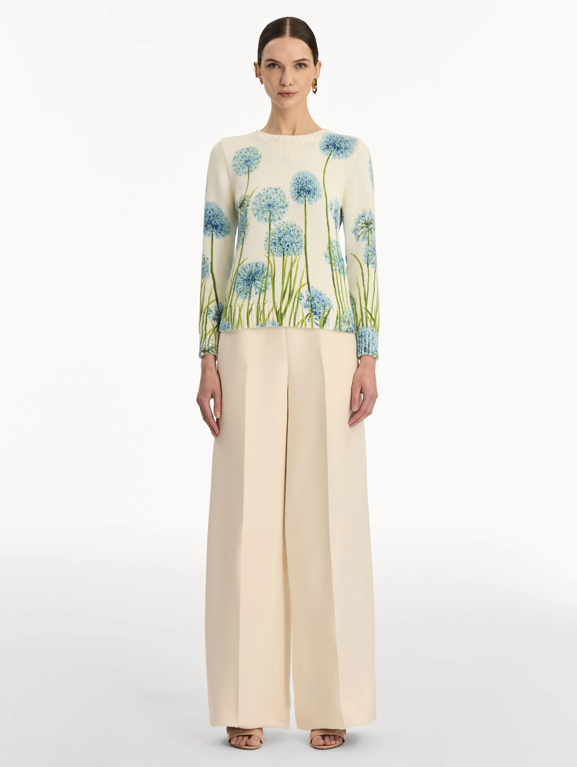 Allium Printed Pullover - Image 3
