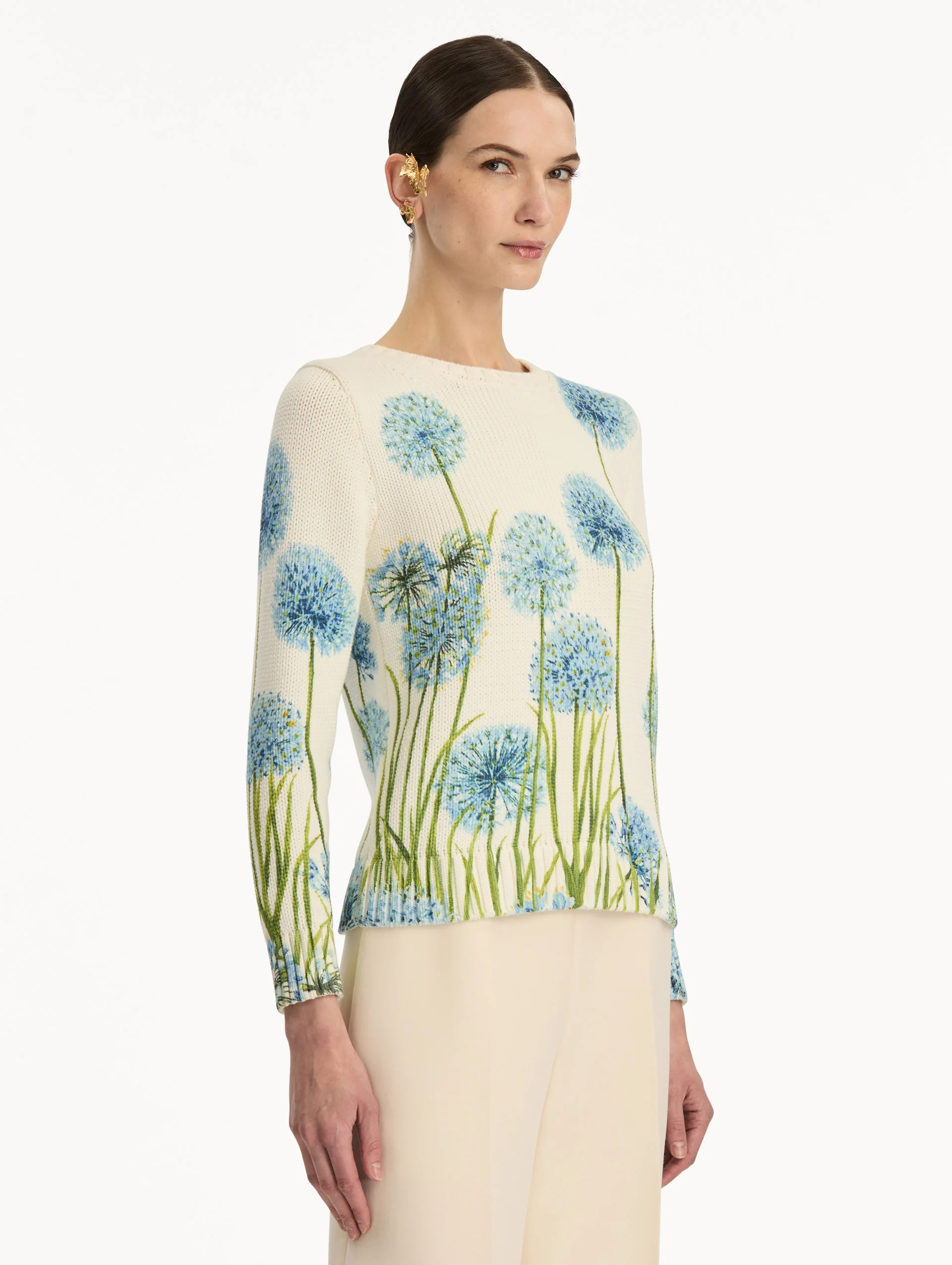 Allium Printed Pullover - Image 5