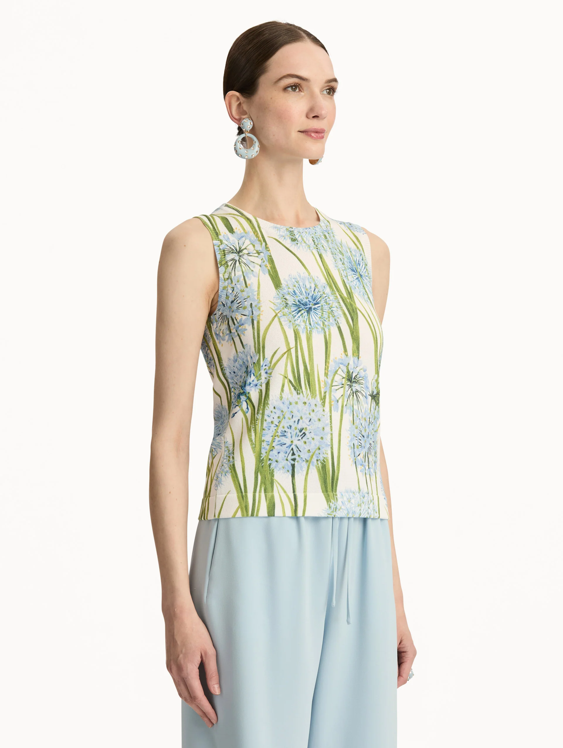 Allium Printed Tank - Image 4