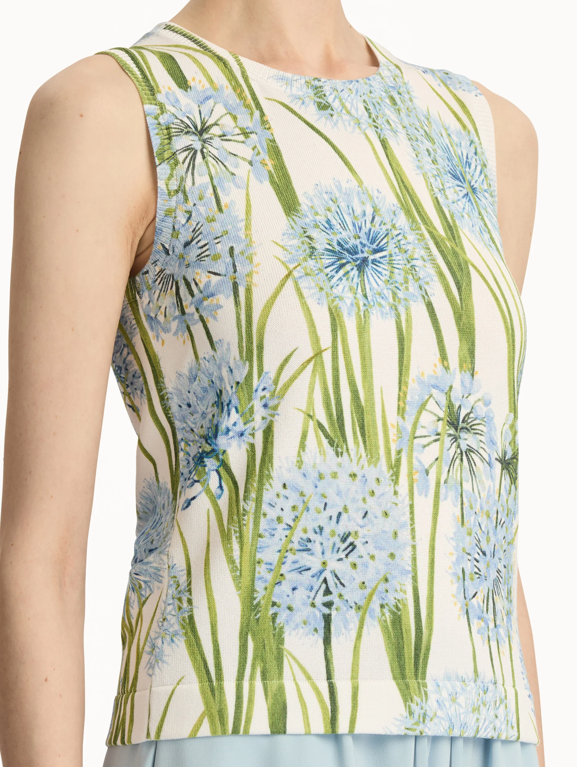 Allium Printed Tank - Image 5