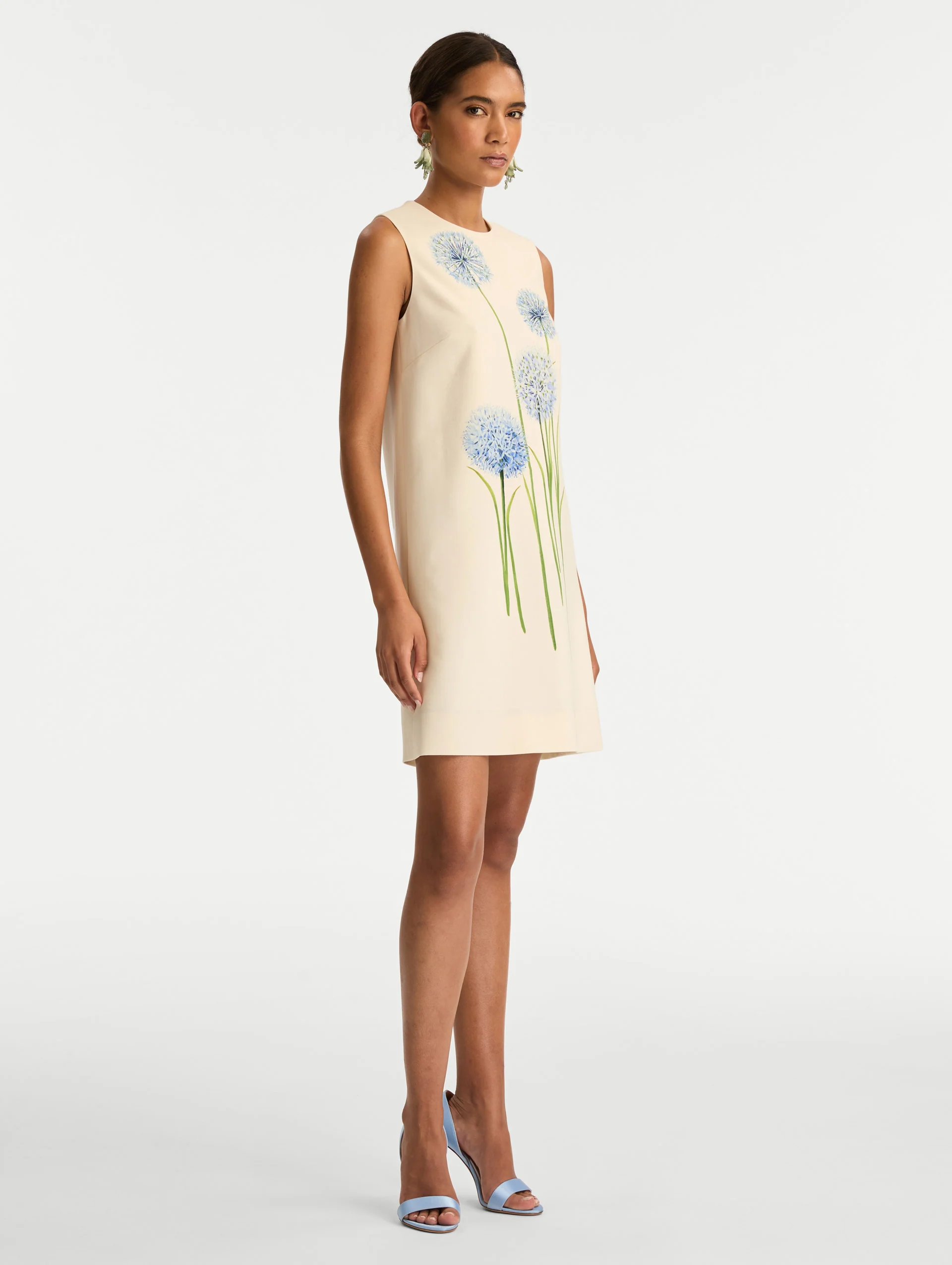 Allium Wool Shift Dress - Image 3