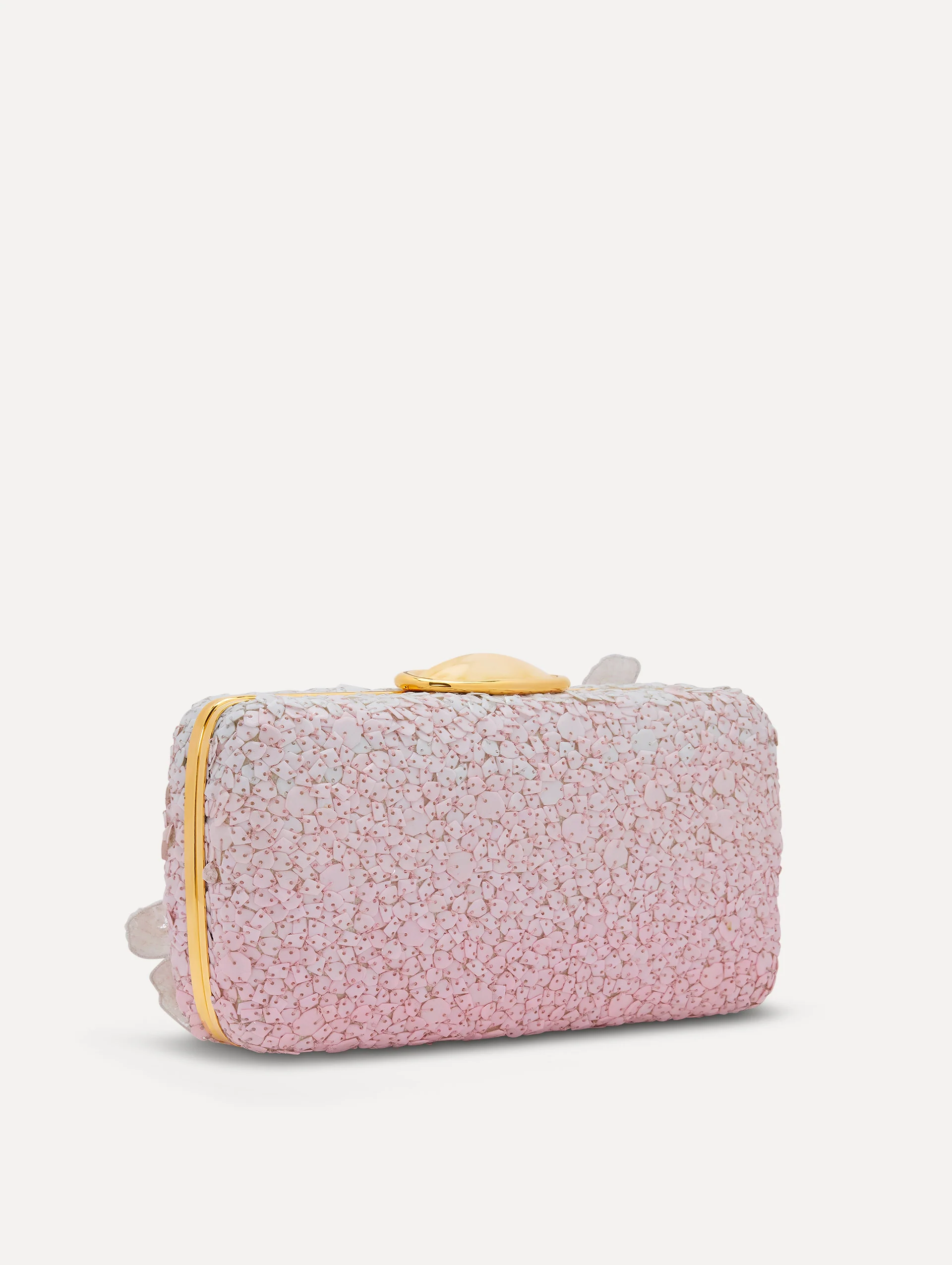 Cherry Blossom Sequin O Minaudière - Image 3