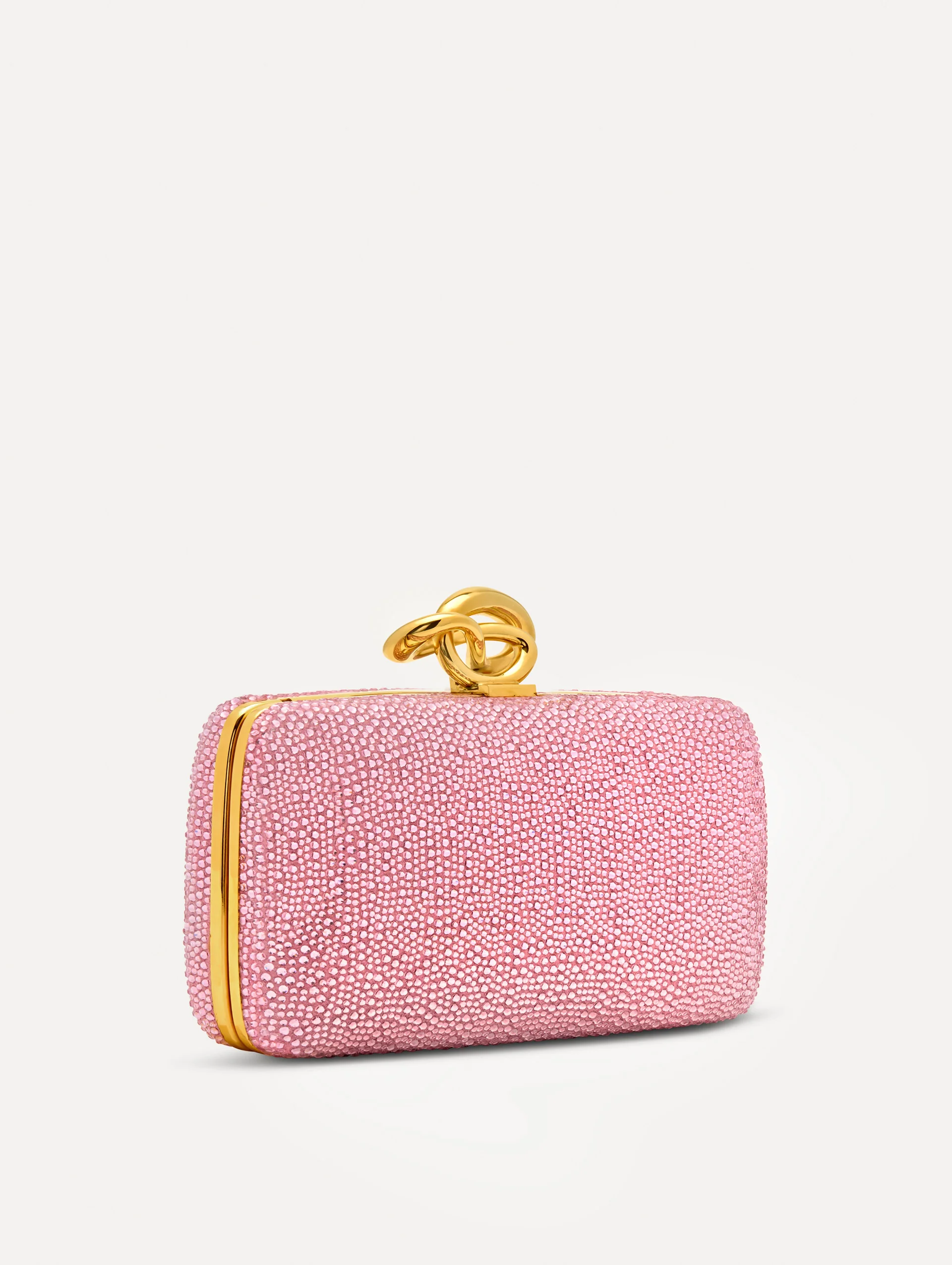 Crystal Pavé Knot Minaudière - Image 3