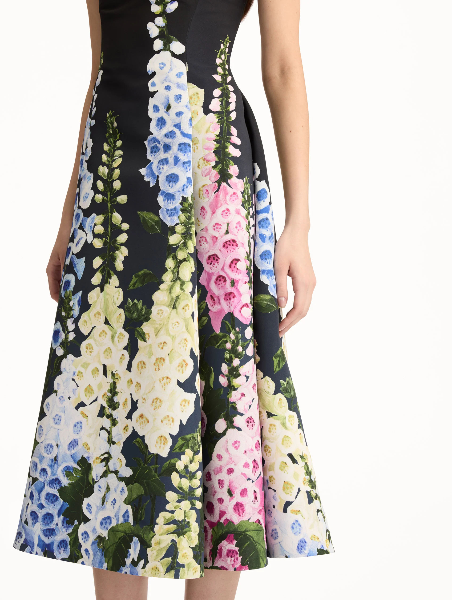 Degradé Foxglove Faille Dress - Image 5