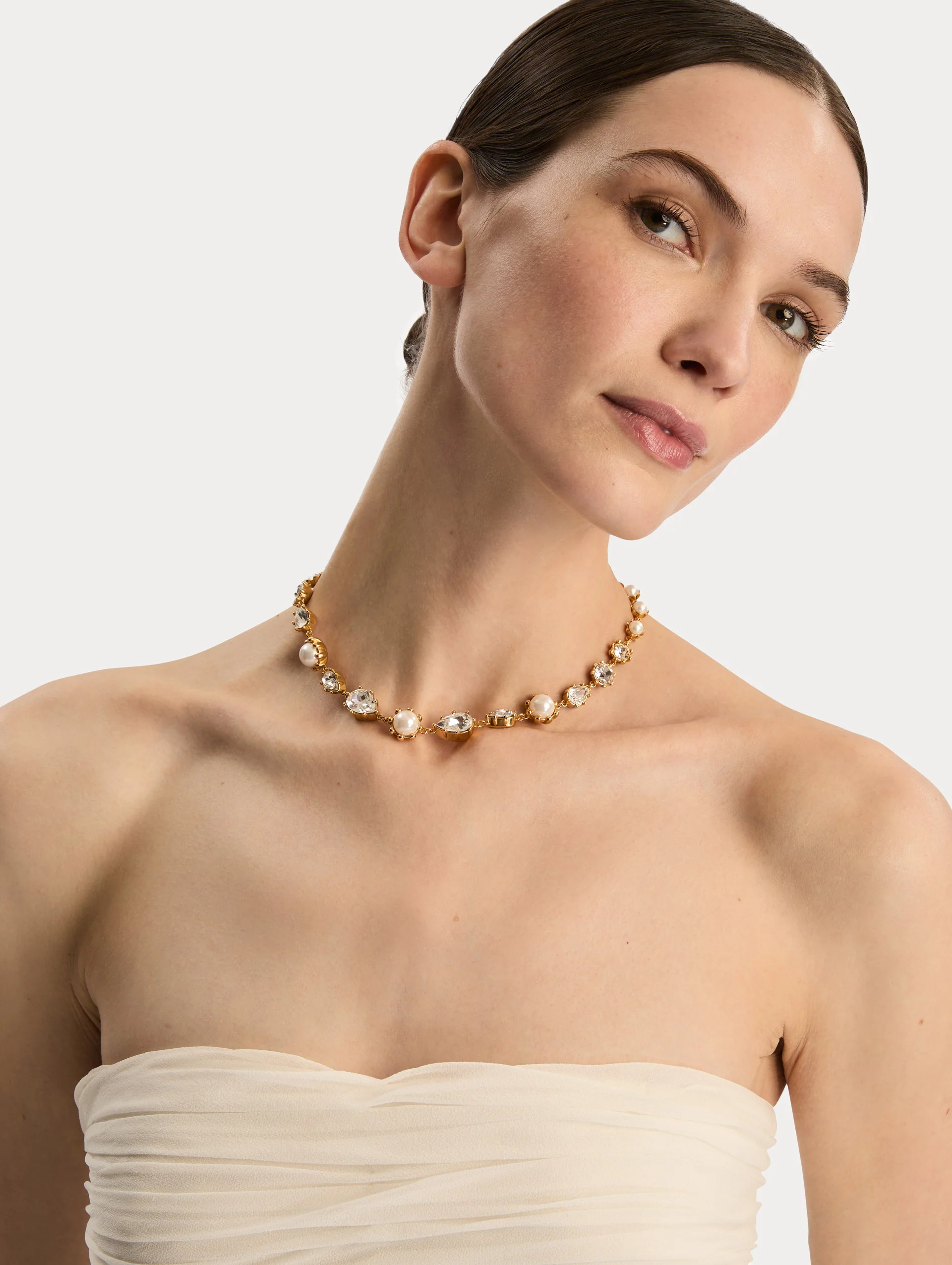 Faceted Crystal Necklace - Image 3
