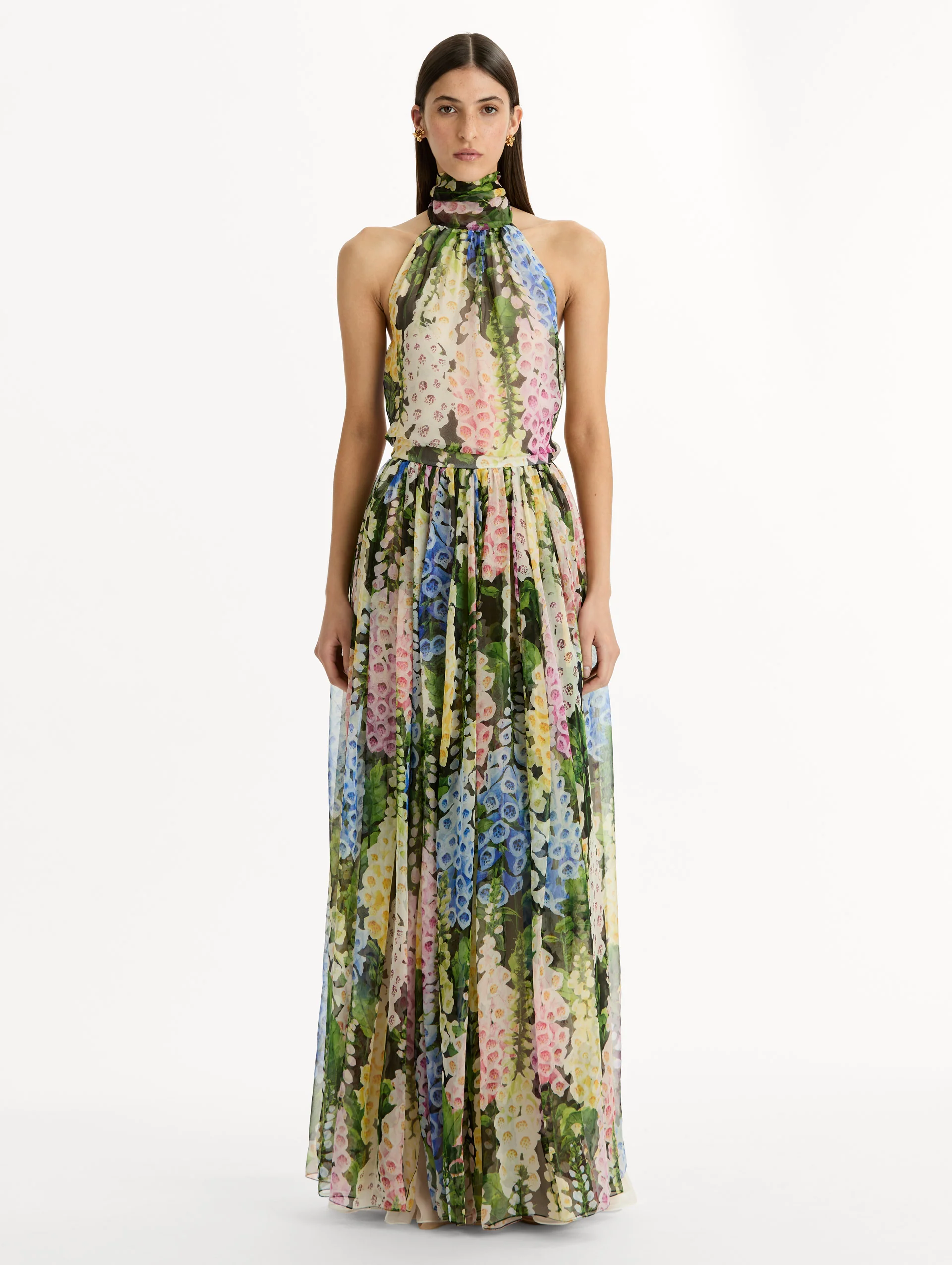 Foxglove Chiffon Gown - Image 2