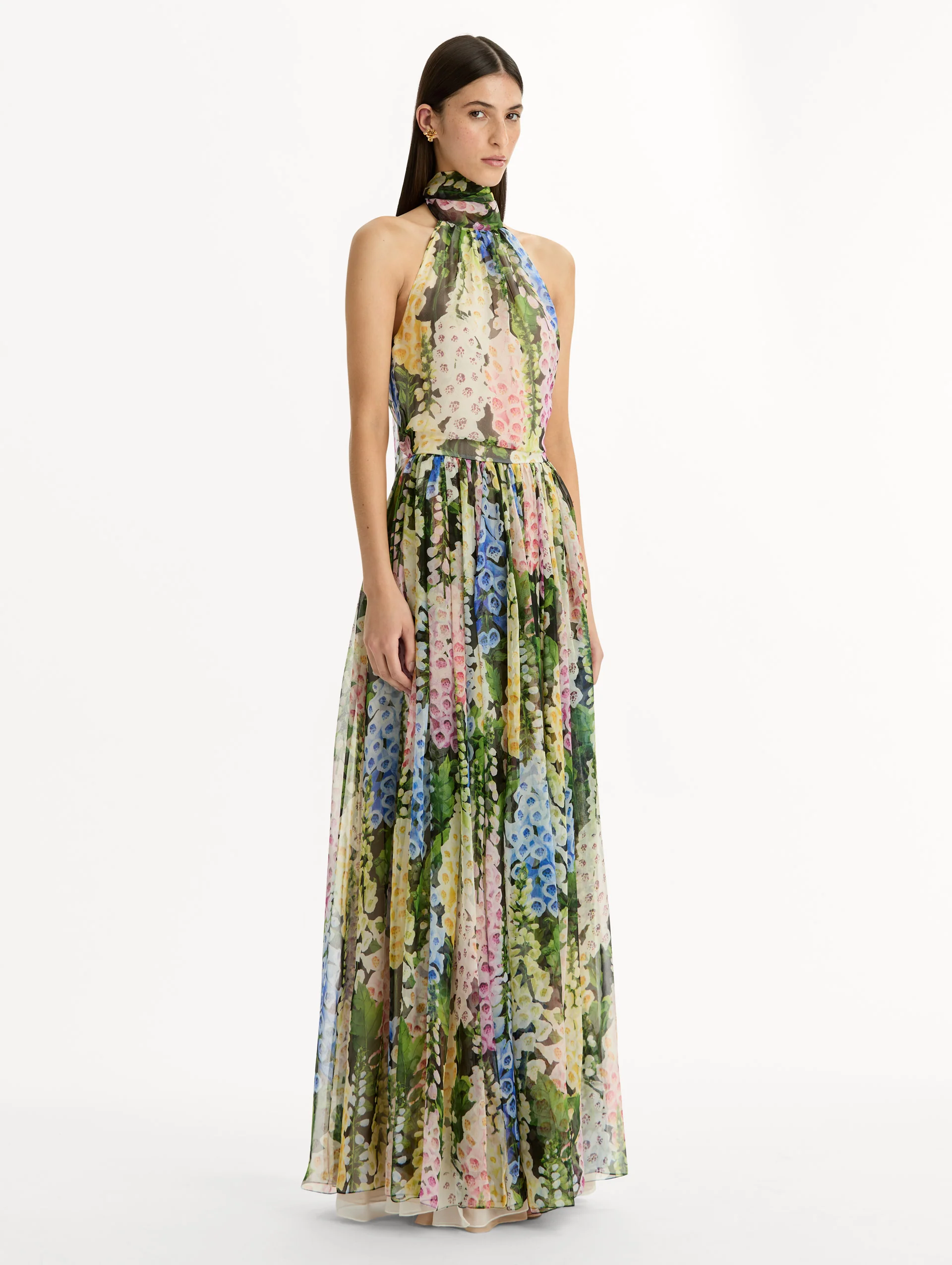 Foxglove Chiffon Gown - Image 4