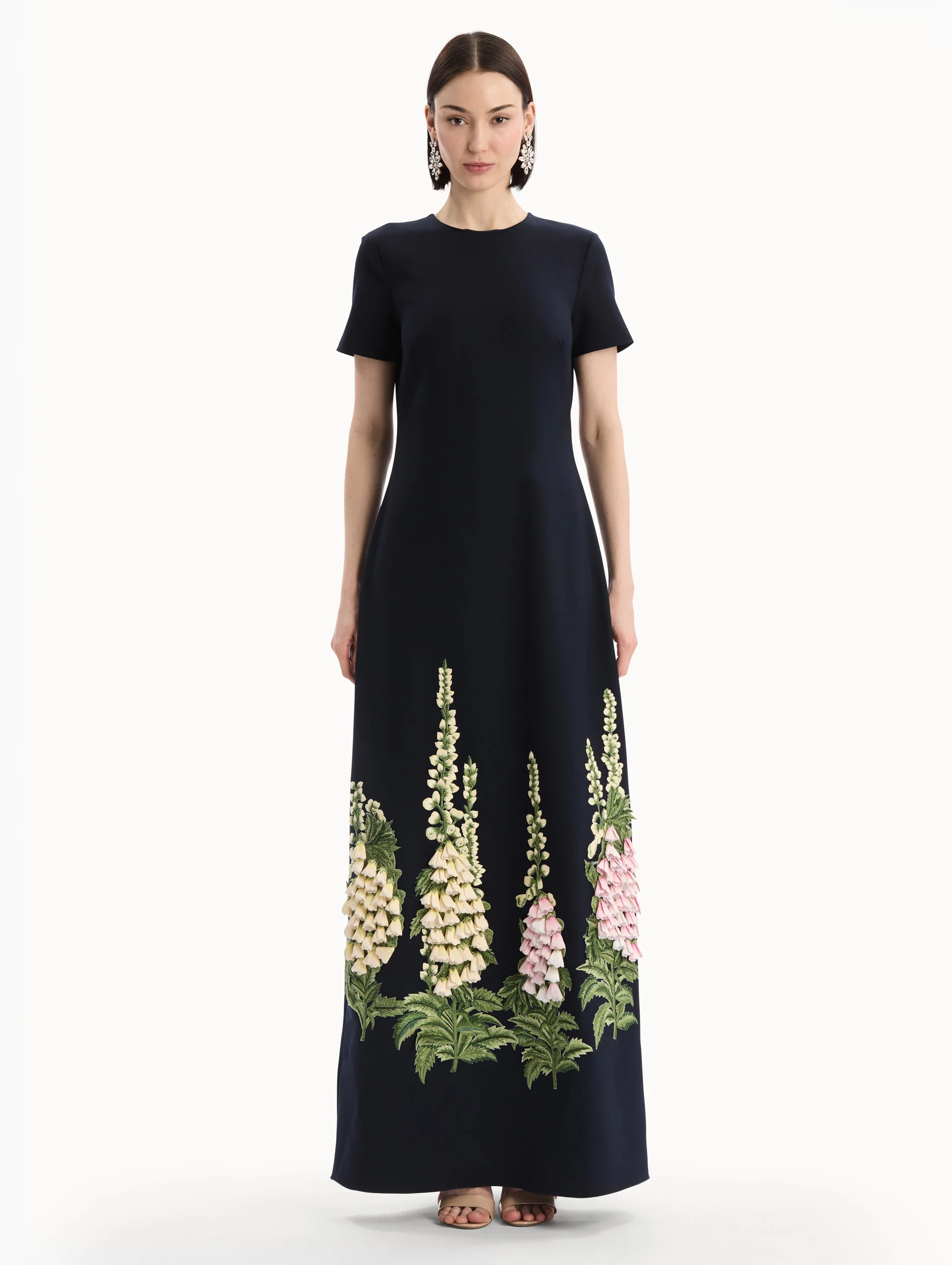 Foxglove Embroidered Caftan - Image 2