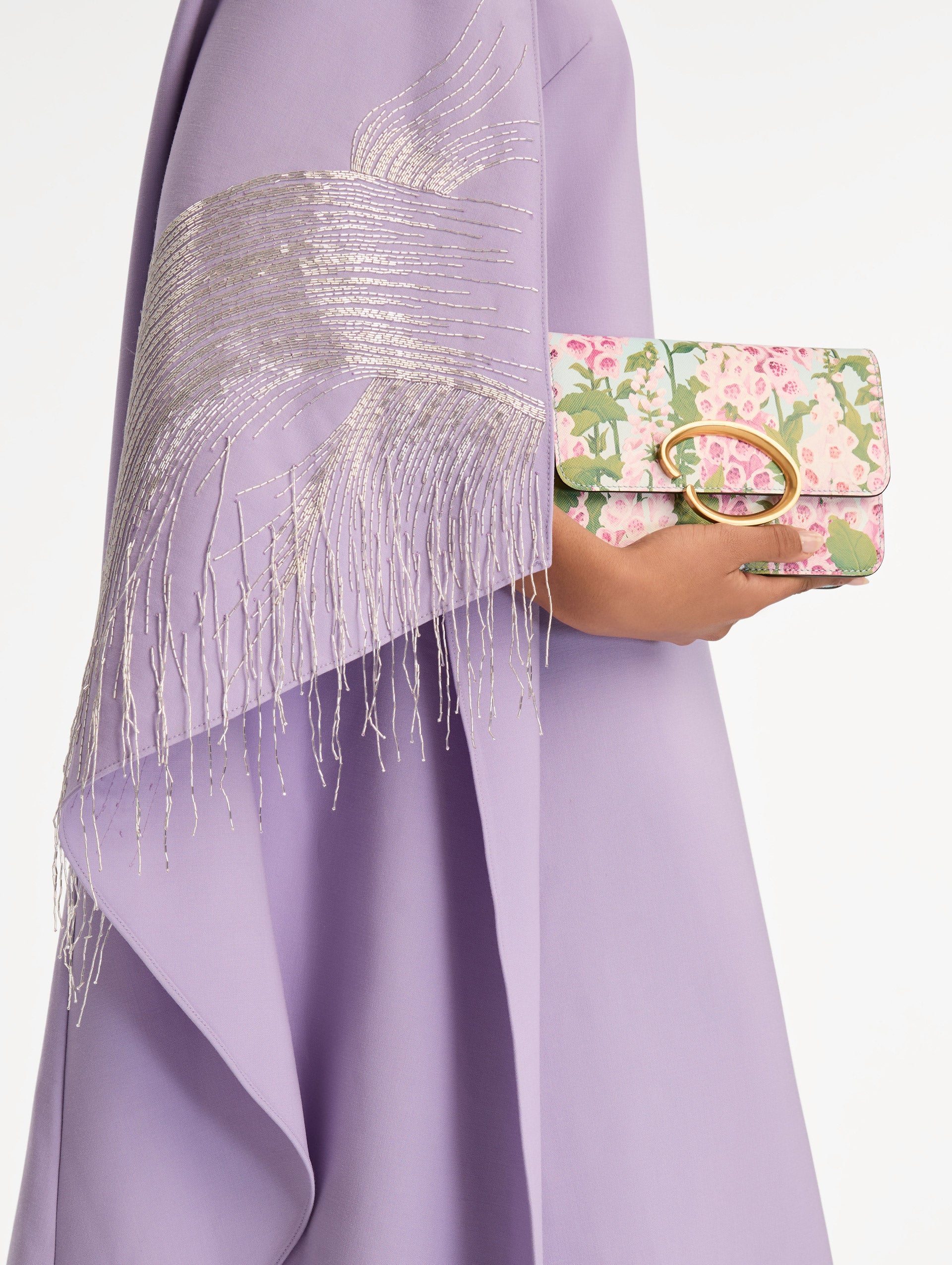 Foxglove Printed O Pochette - Image 2