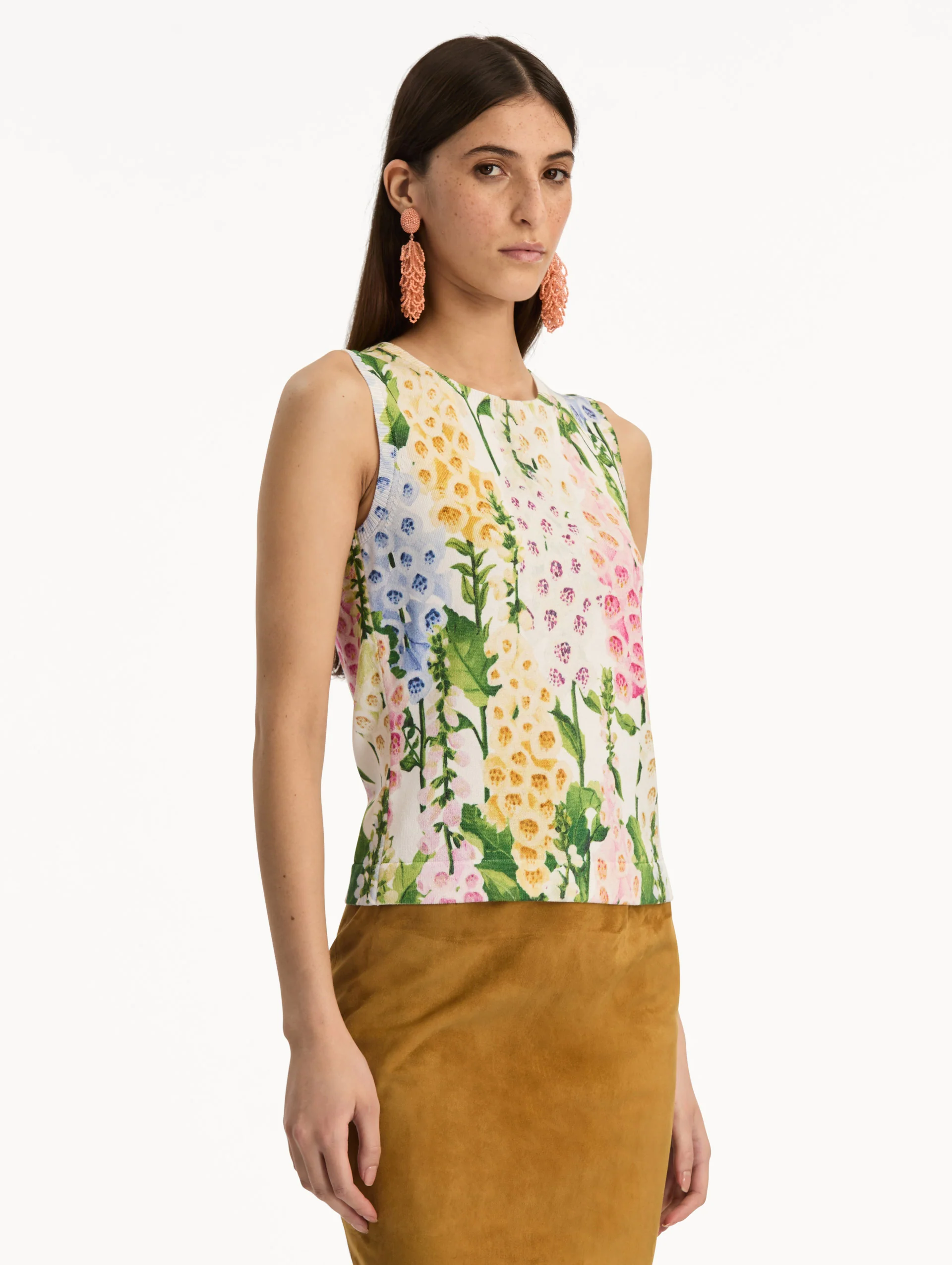 Foxglove Printed Tank - Image 5