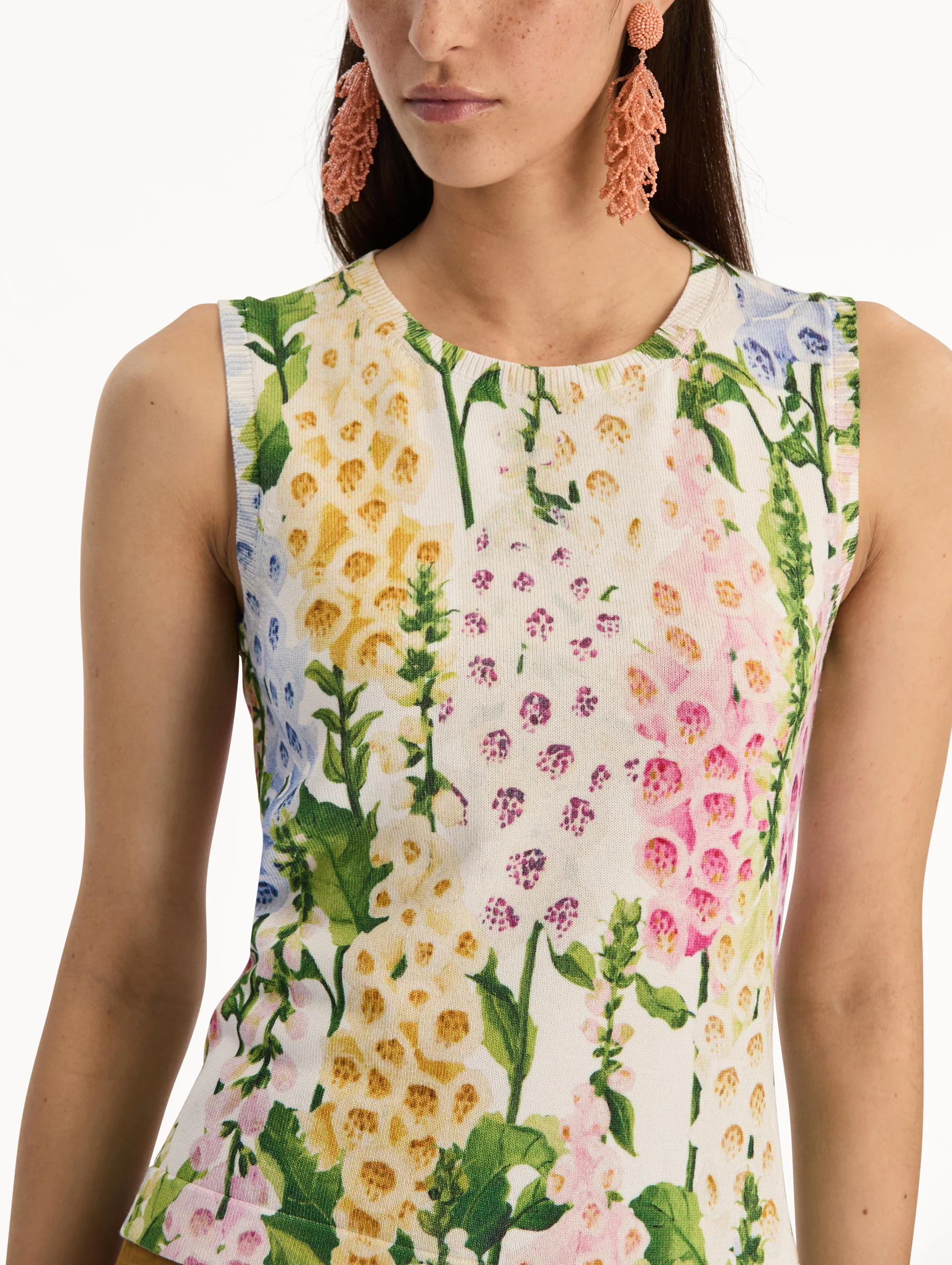 Foxglove Printed Tank - Image 6