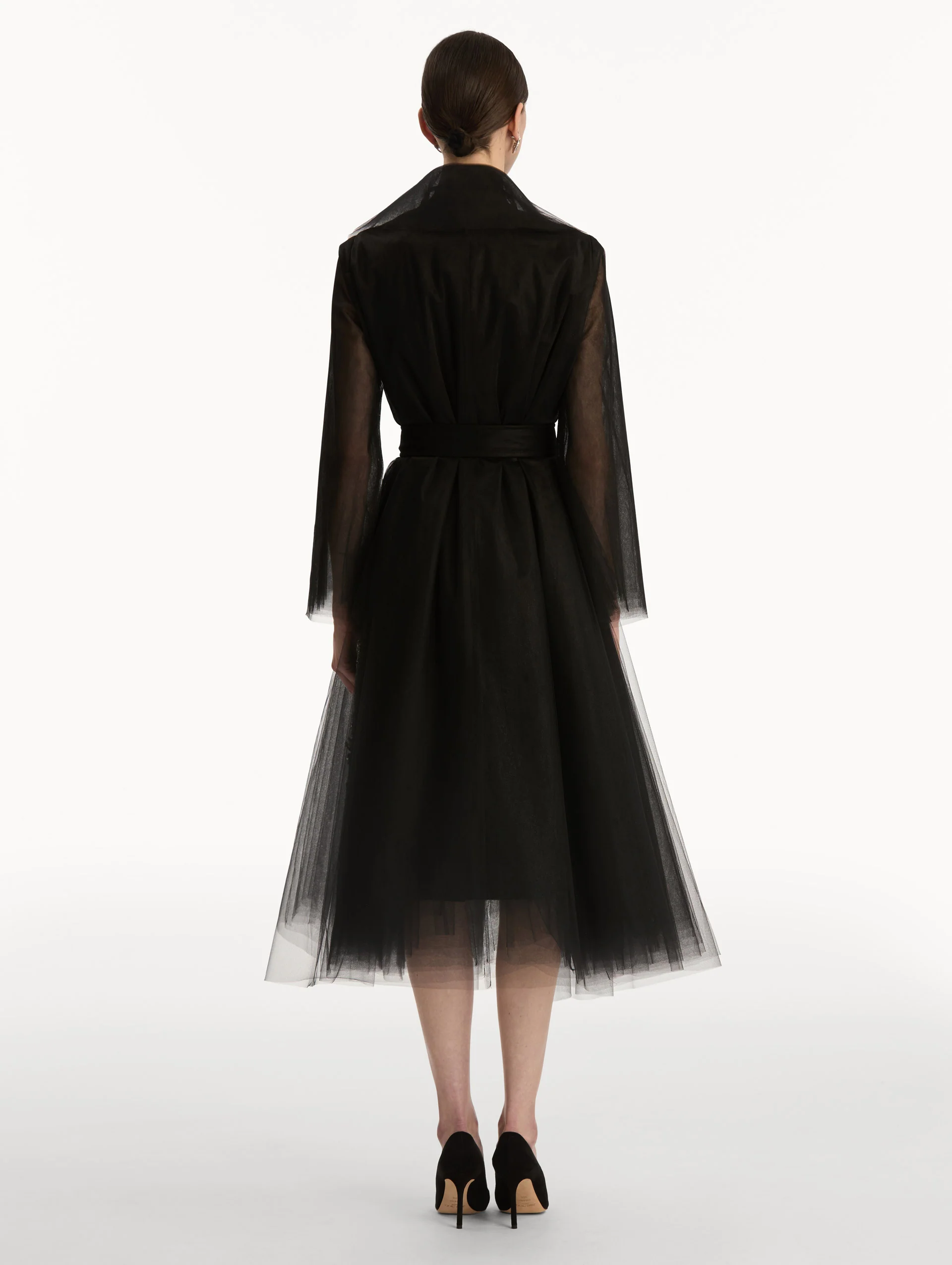 Foxglove Sequin Embroidered Opera Coat - Image 3