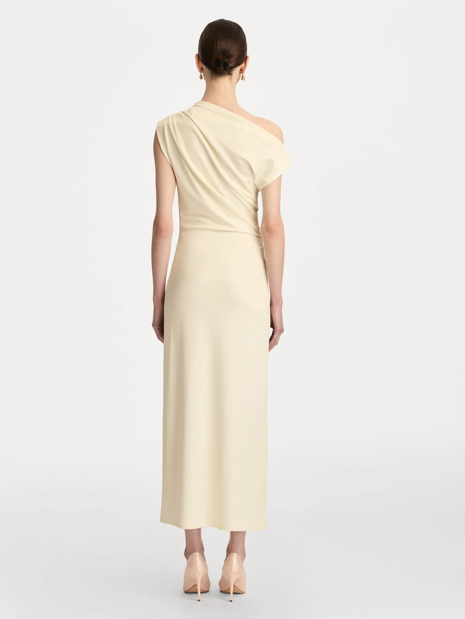 Foxglove Sketch Jersey Dress - Image 3