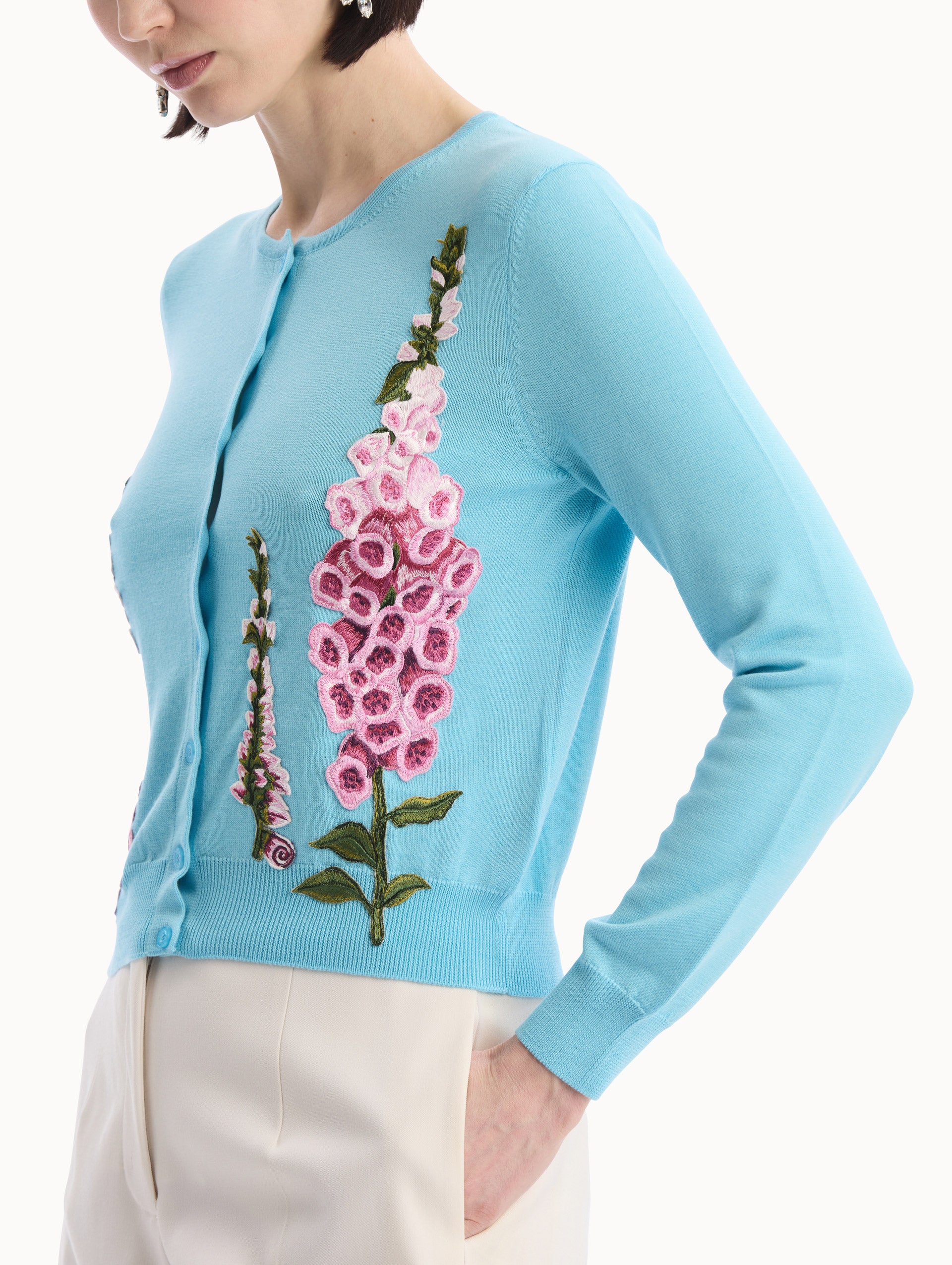 Foxglove Threadwork Cardigan - Image 6