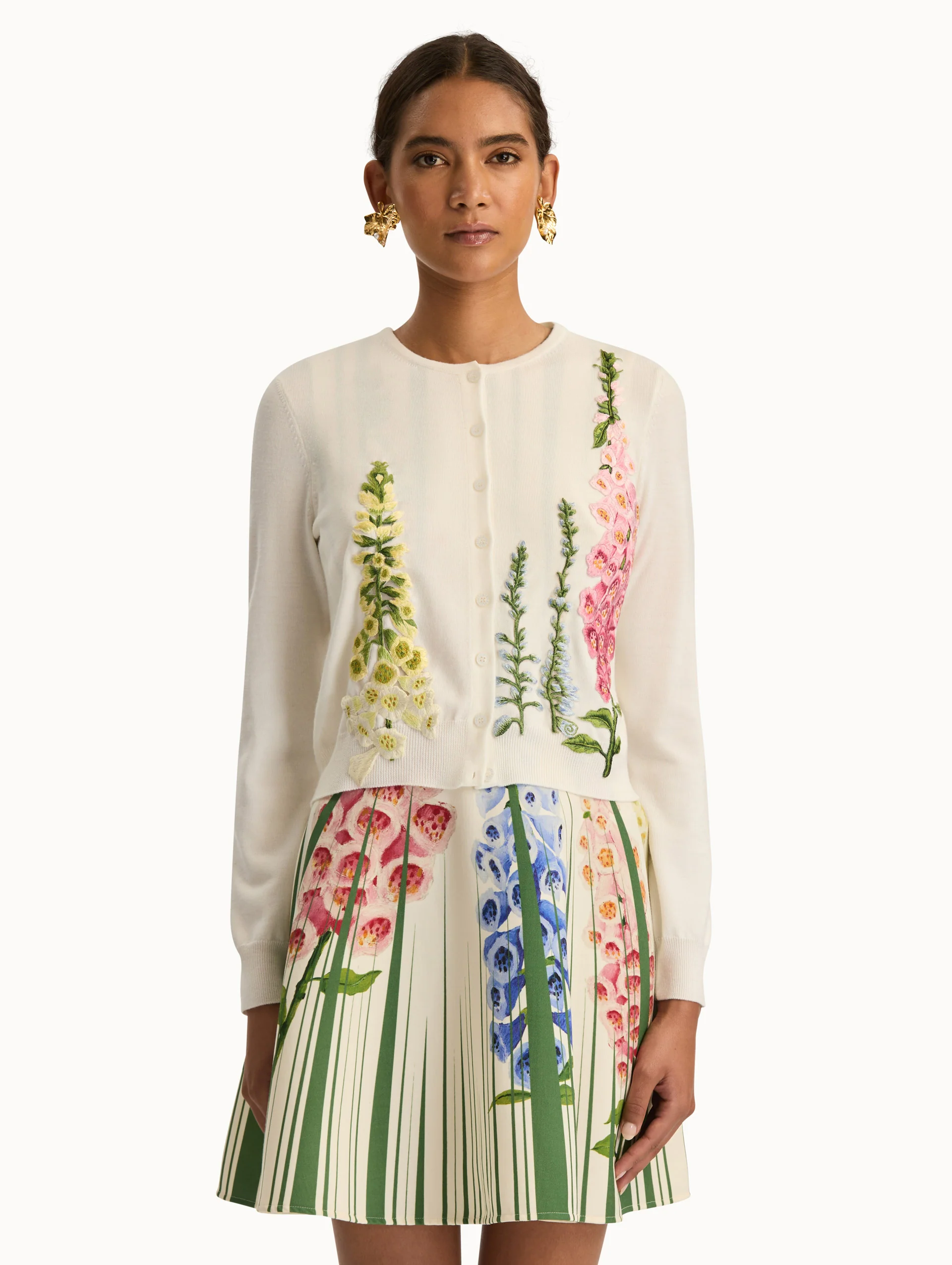 Foxglove Threadwork Cardigan - Image 2