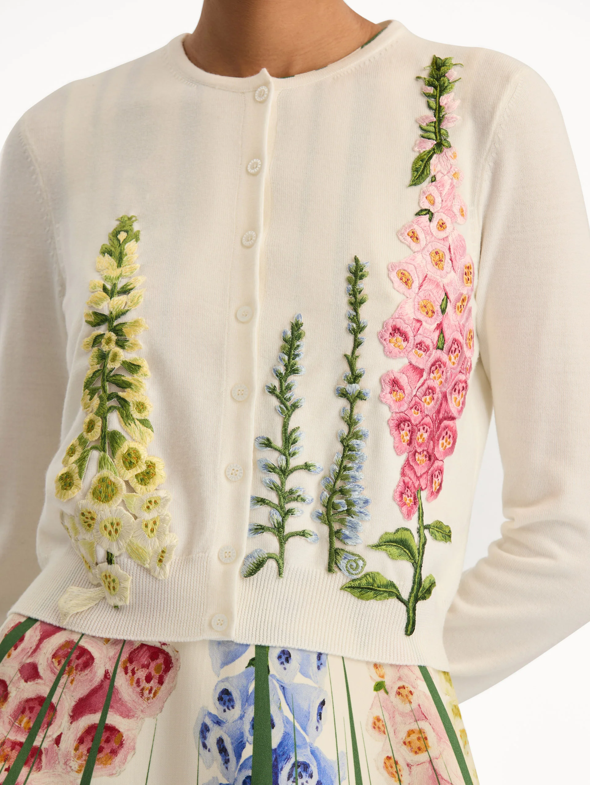 Foxglove Threadwork Cardigan - Image 6
