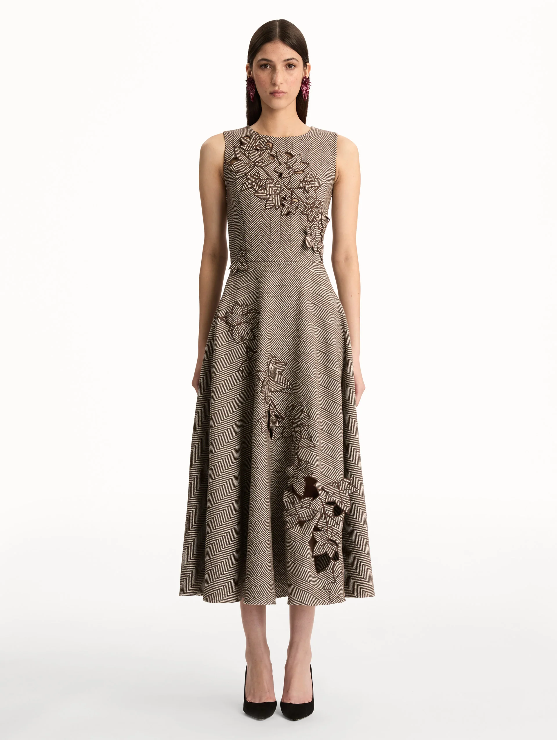 Ivy Threadwork Cutout Dress - Image 2
