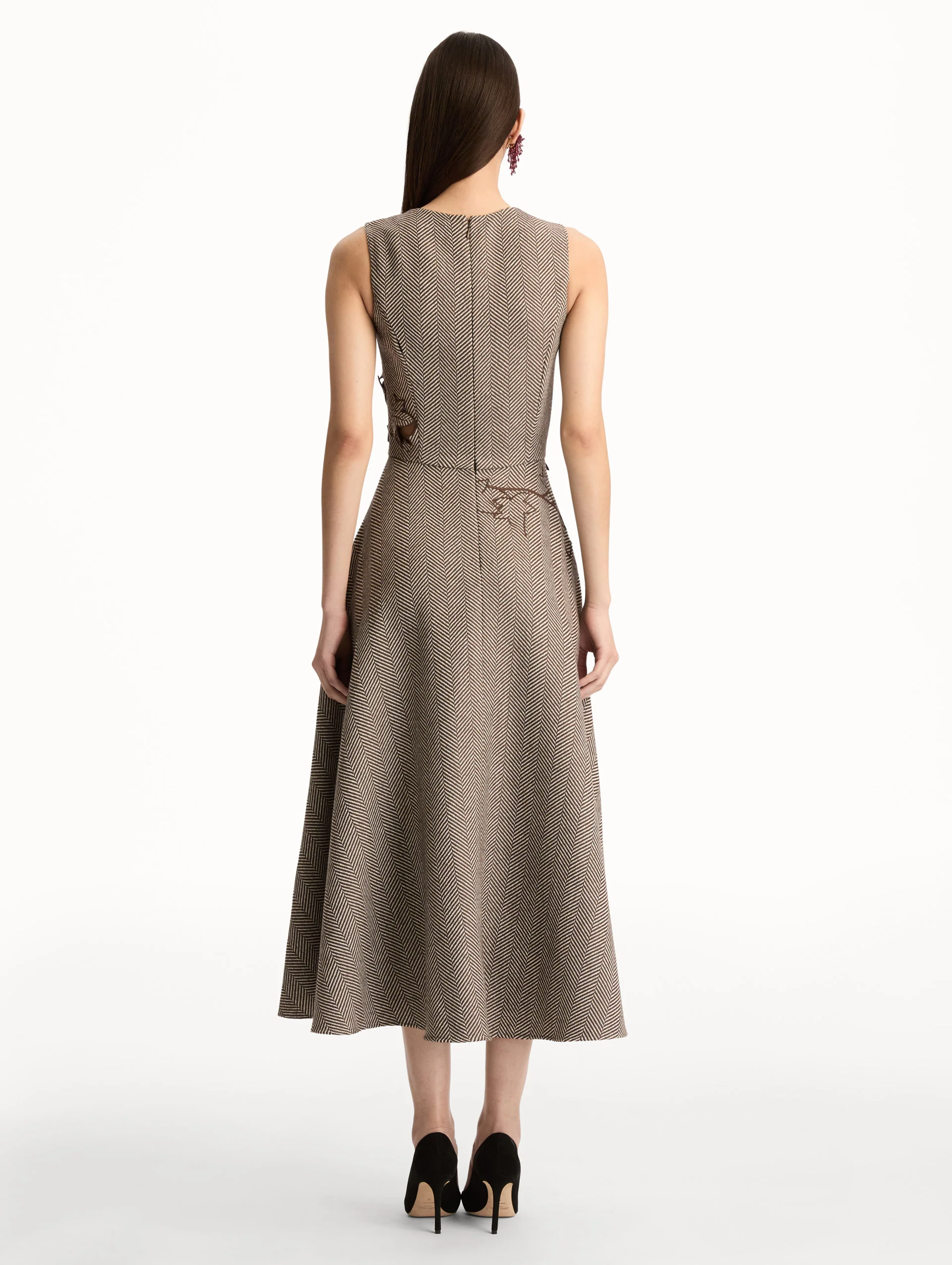 Ivy Threadwork Cutout Dress - Image 3