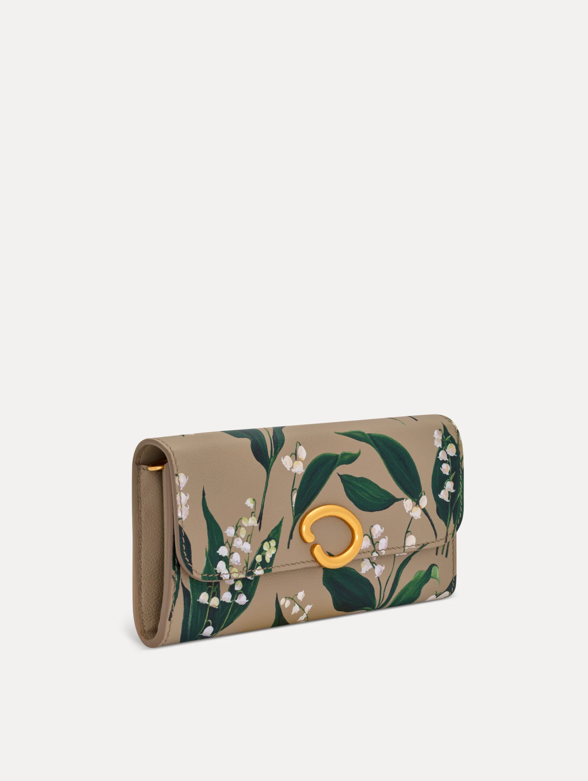 Lily of the Valley-Printed Continental Wallet - Image 3