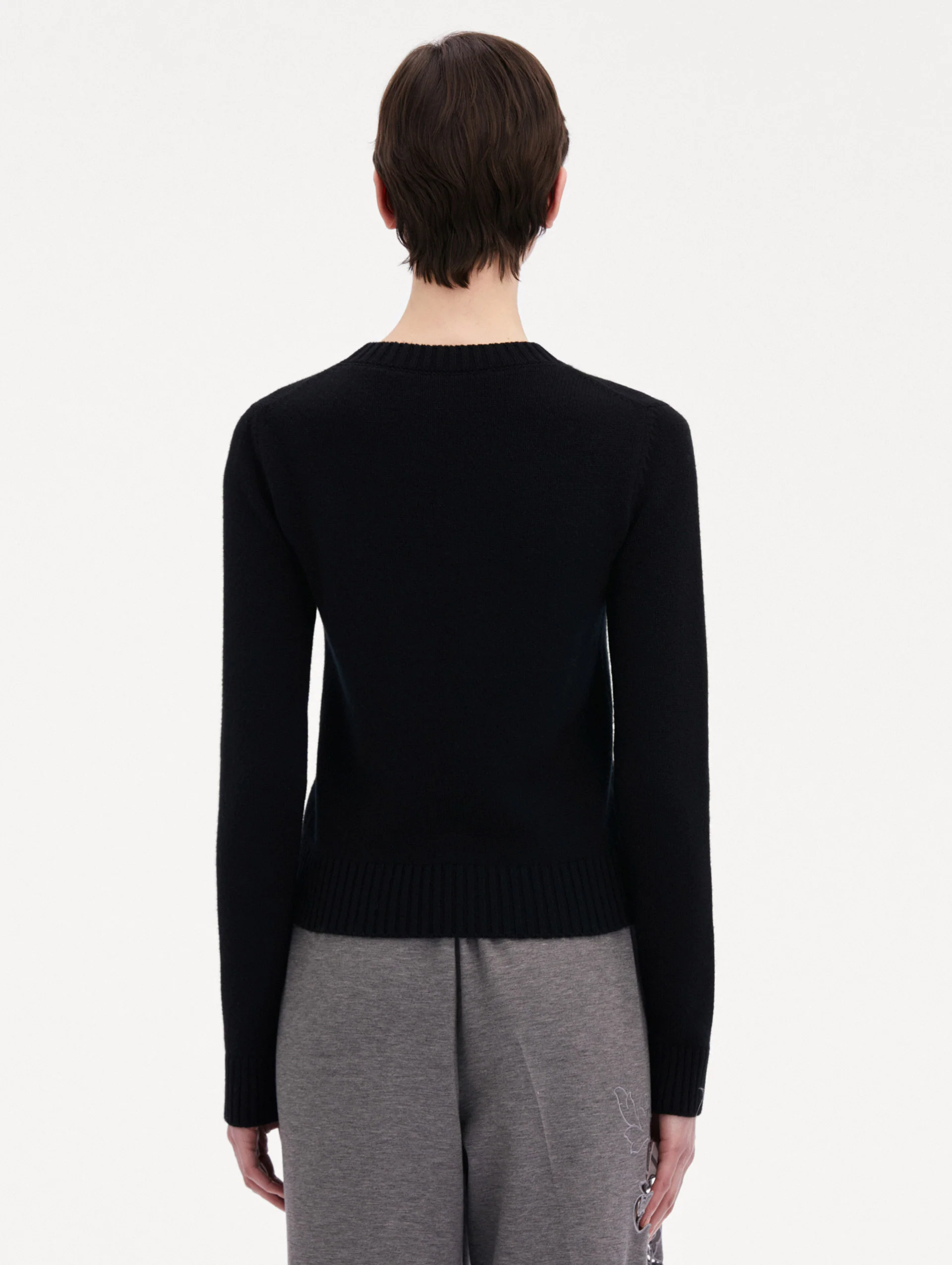 O Flower Cashmere Pullover - Image 4