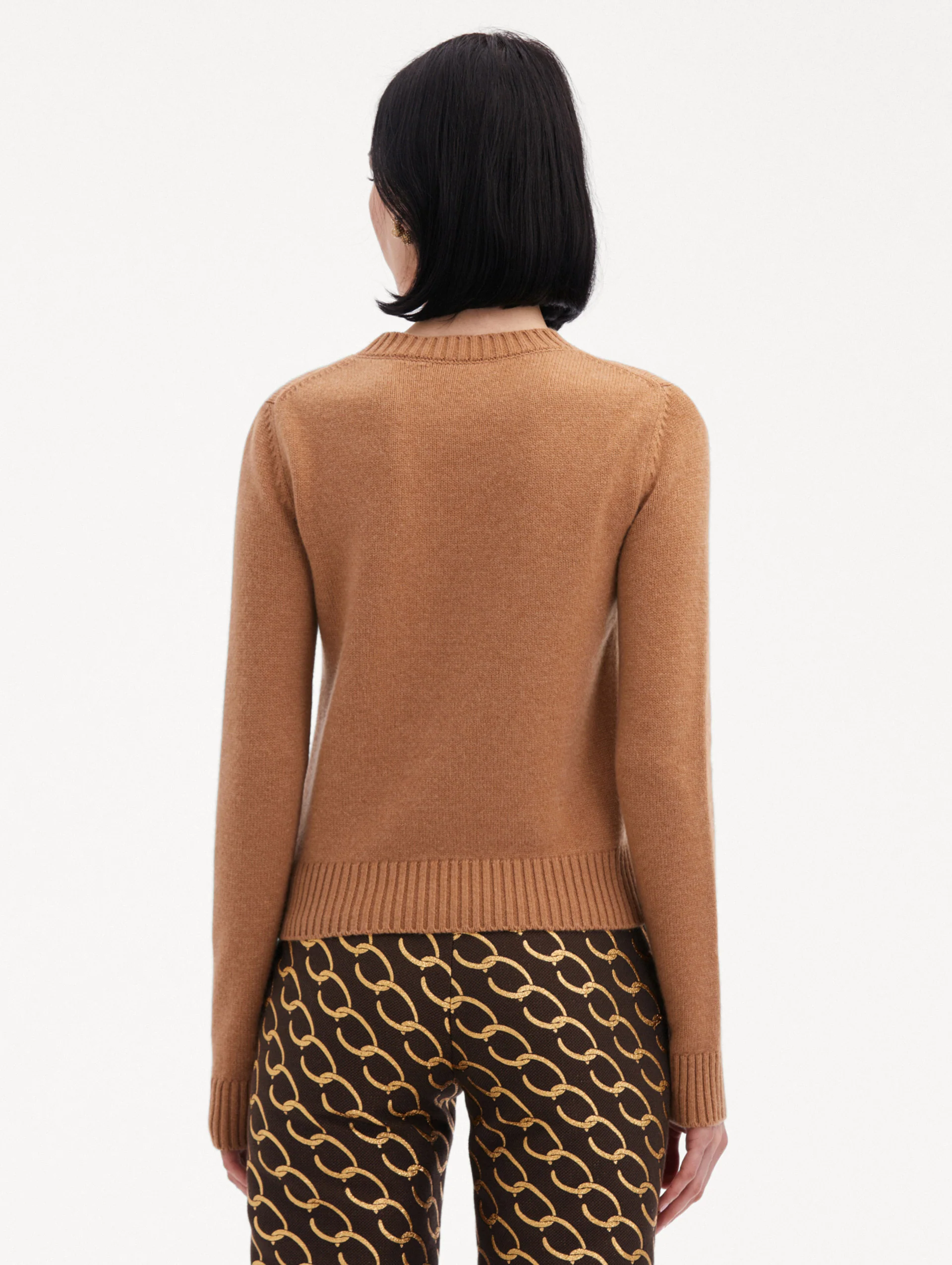 O Flower Cashmere Pullover - Image 4