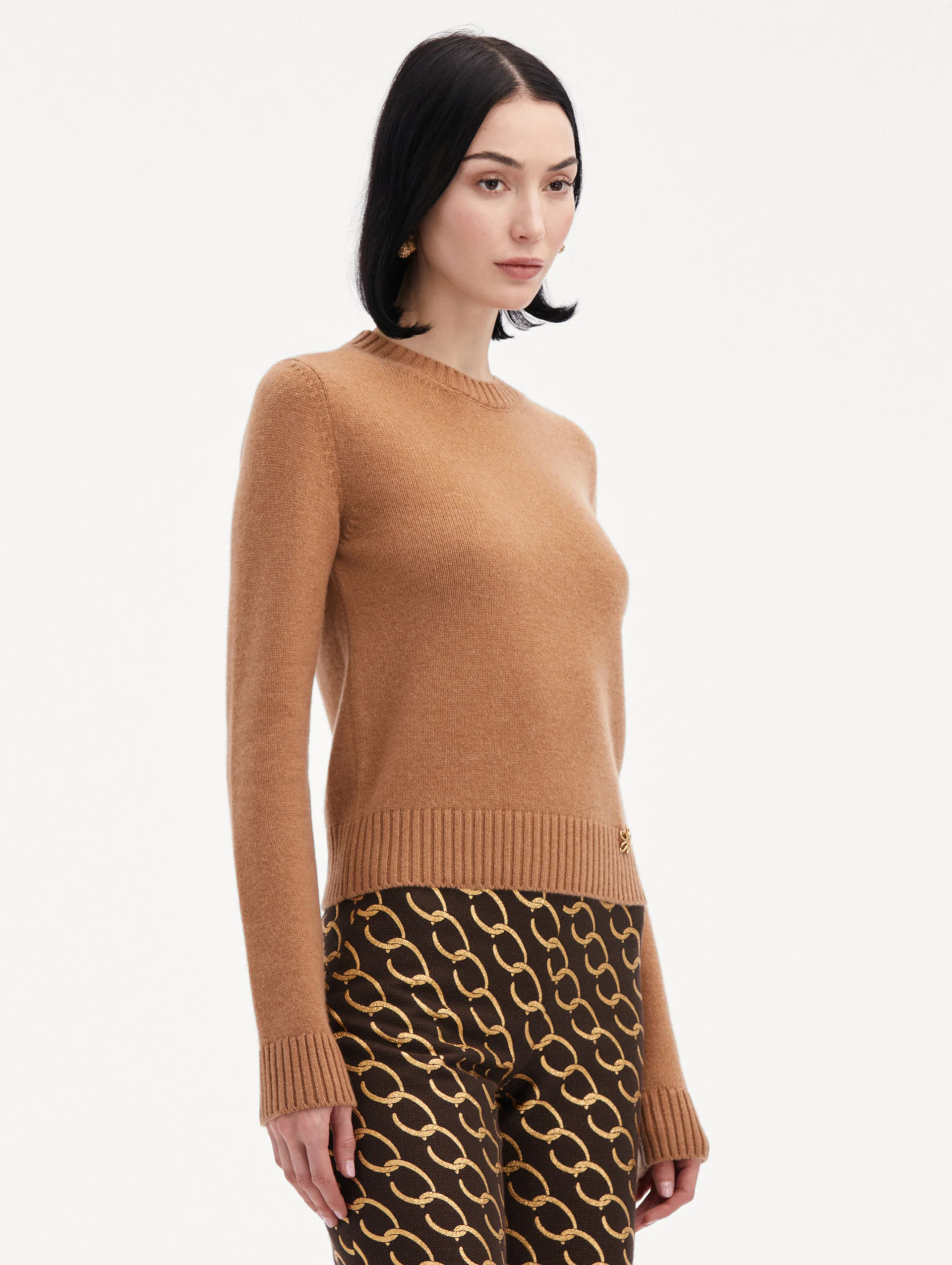 O Flower Cashmere Pullover - Image 5