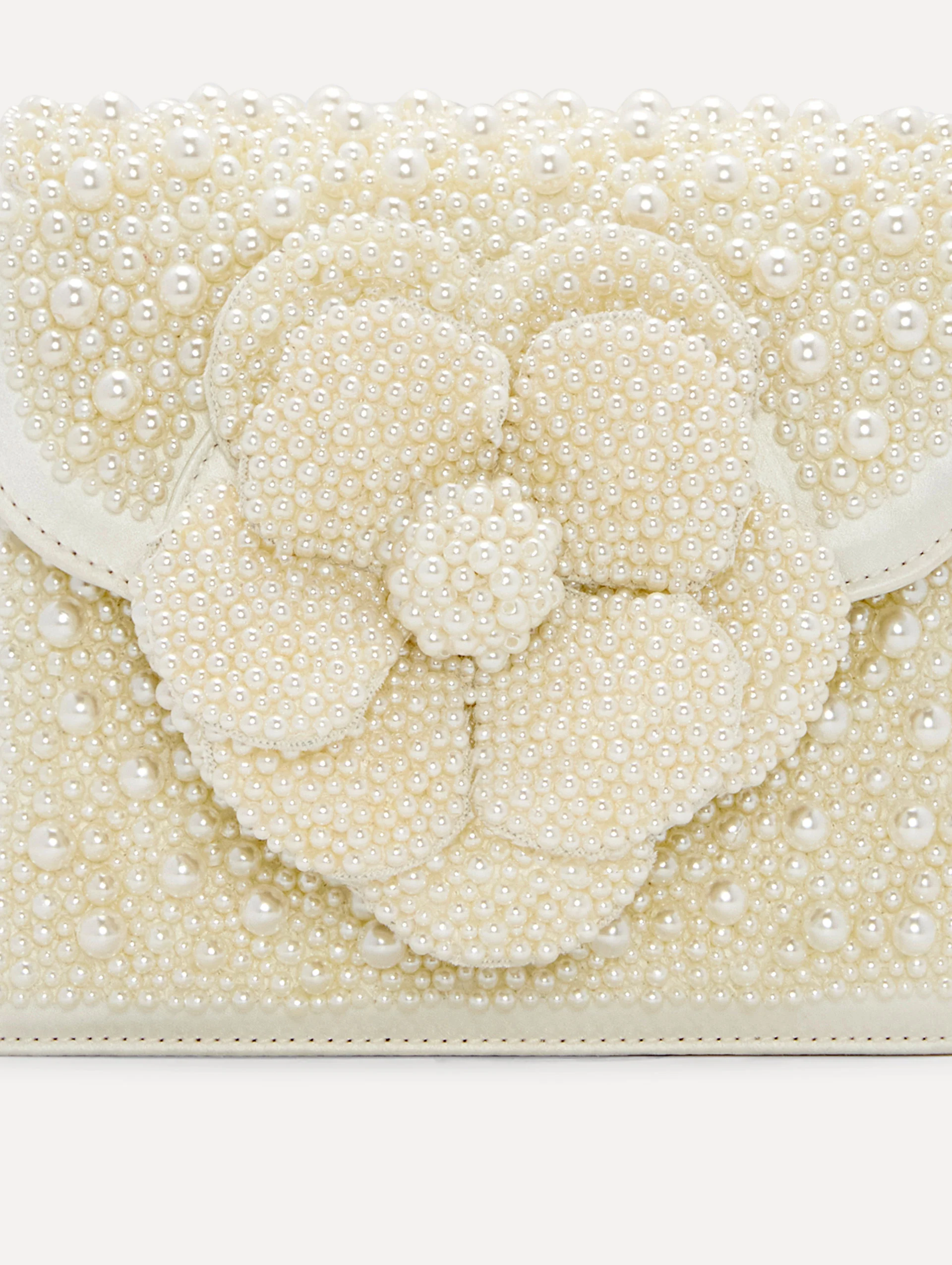 Pearl Embroidered Mini TRO Bag - Image 4