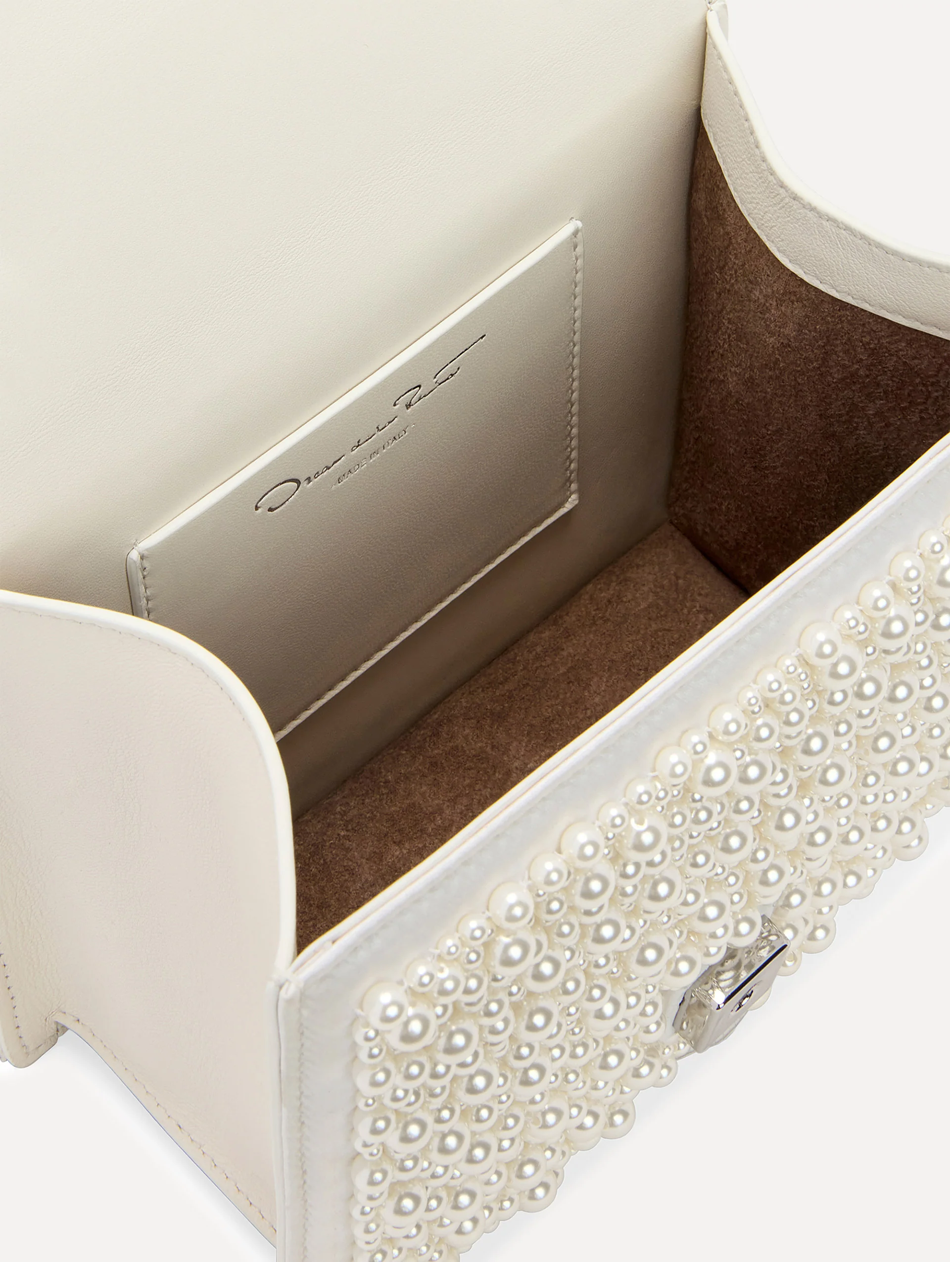 Pearl Embroidered Mini TRO Bag - Image 5