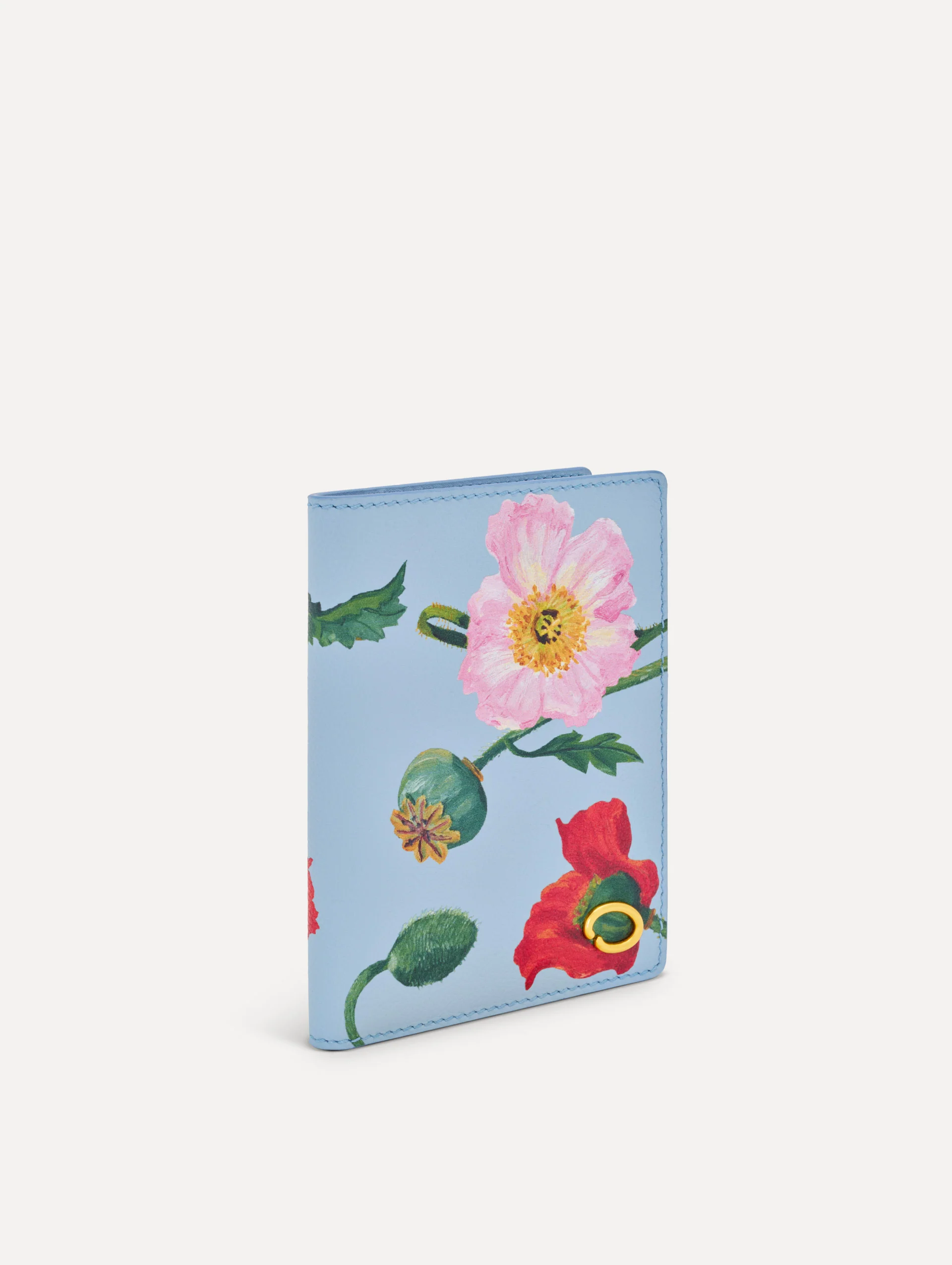 Poppy-Printed Passport Cover - Image 3