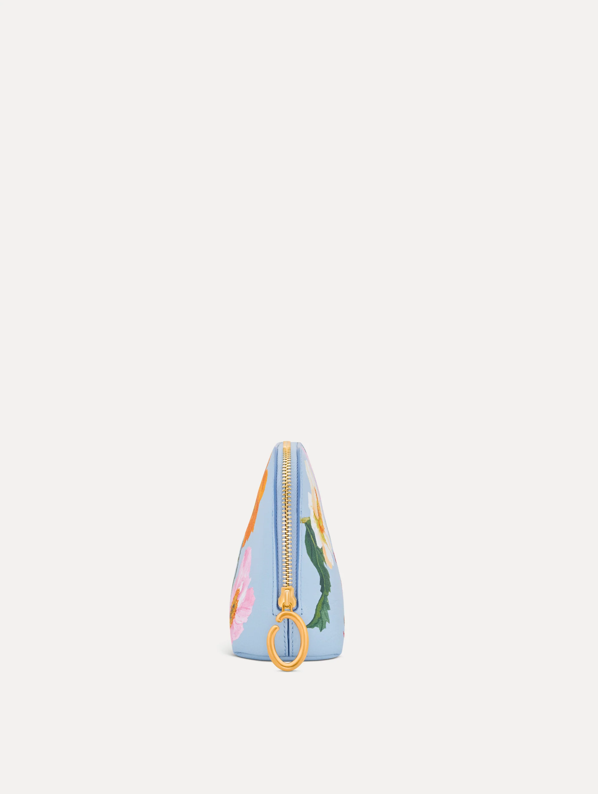 Poppy-Printed Small Cosmetic Case - Image 3