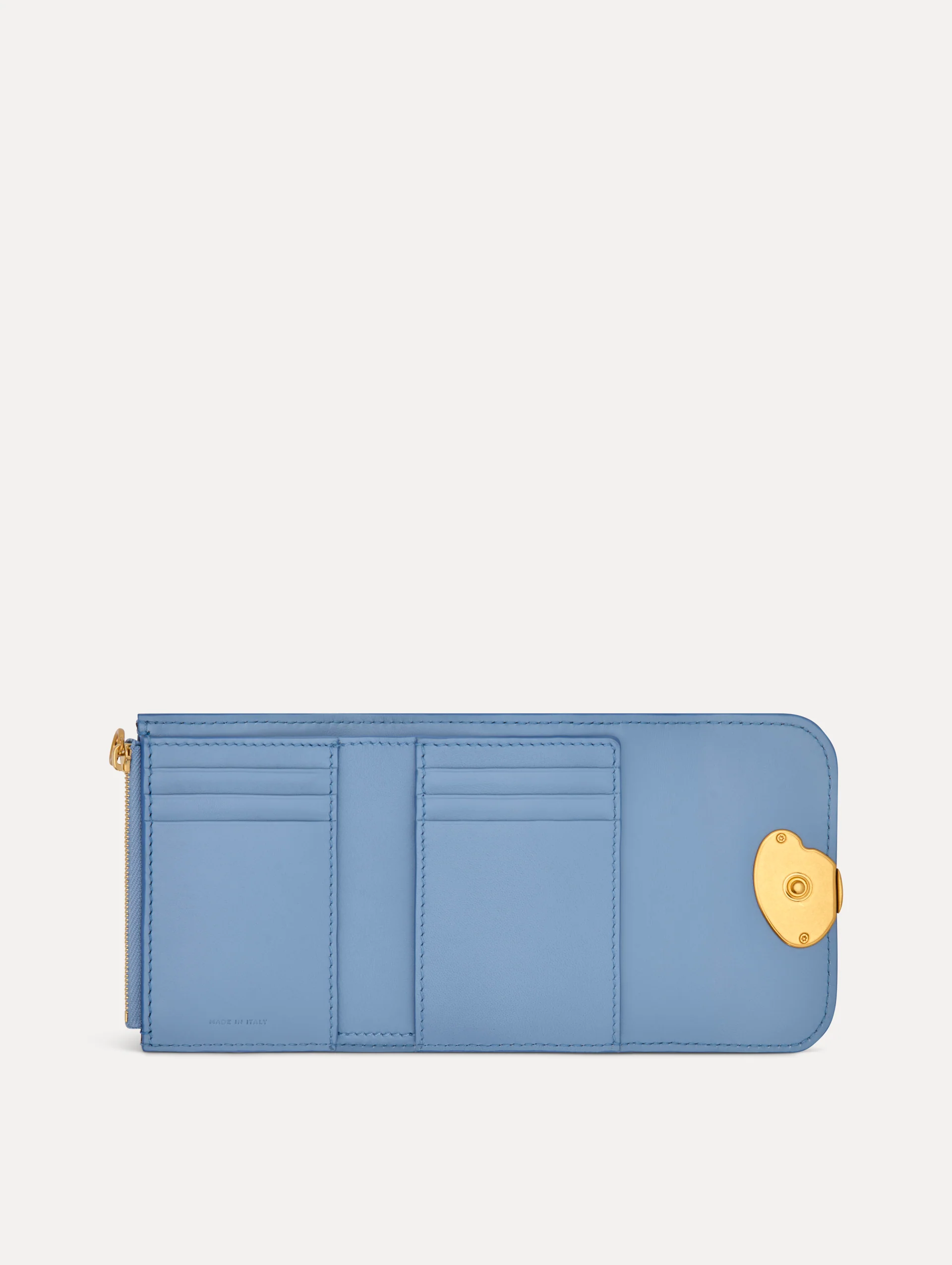Poppy-Printed Tri-Fold Wallet - Image 4