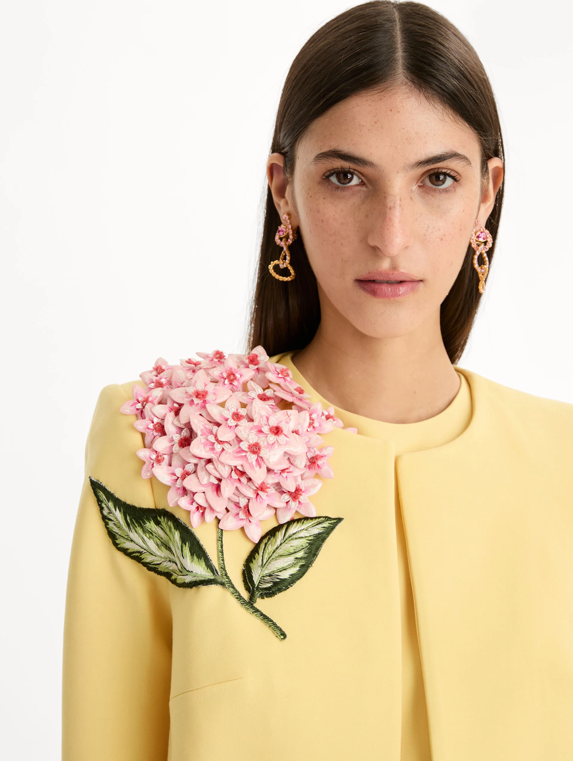Porcelain Flower Embroidered Jacket - Image 6
