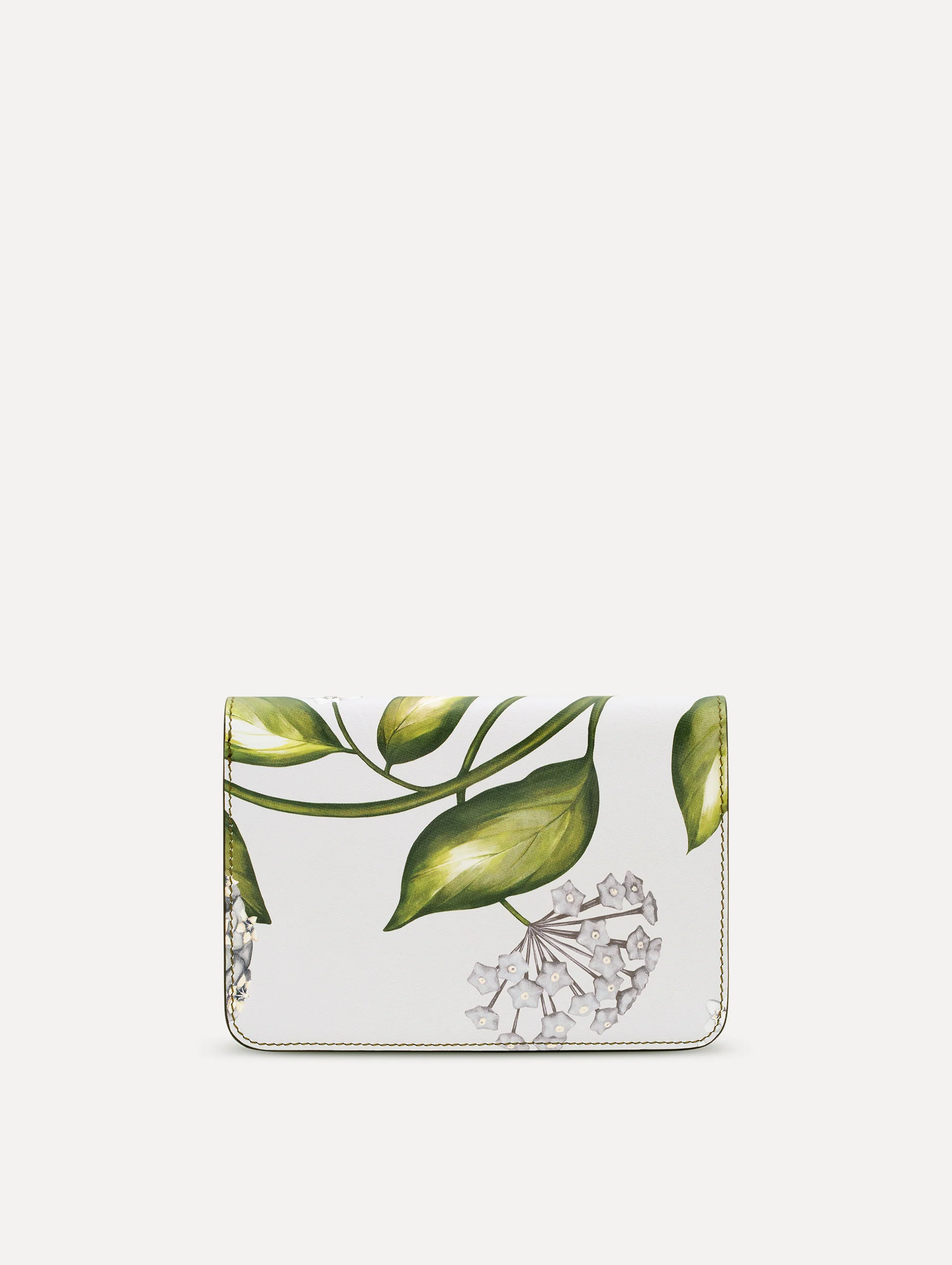 Porcelain Flower-Printed O Pochette - Image 4