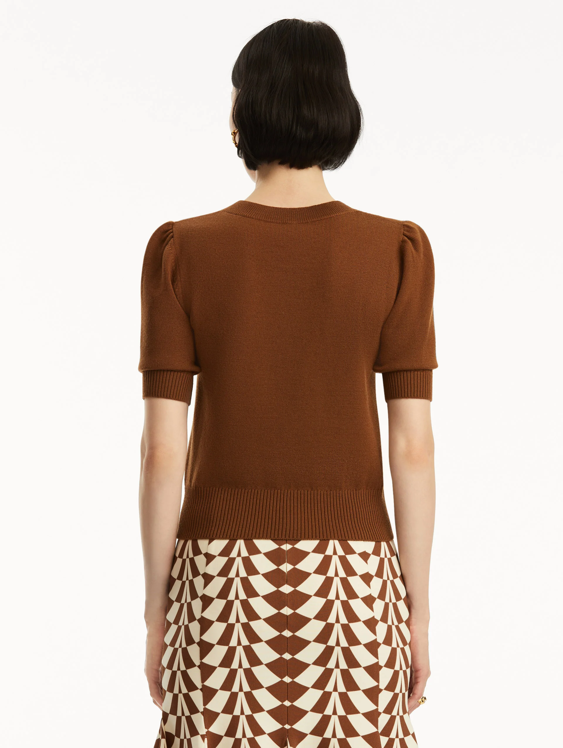 Short Sleeve Wool Pullover - Image 4