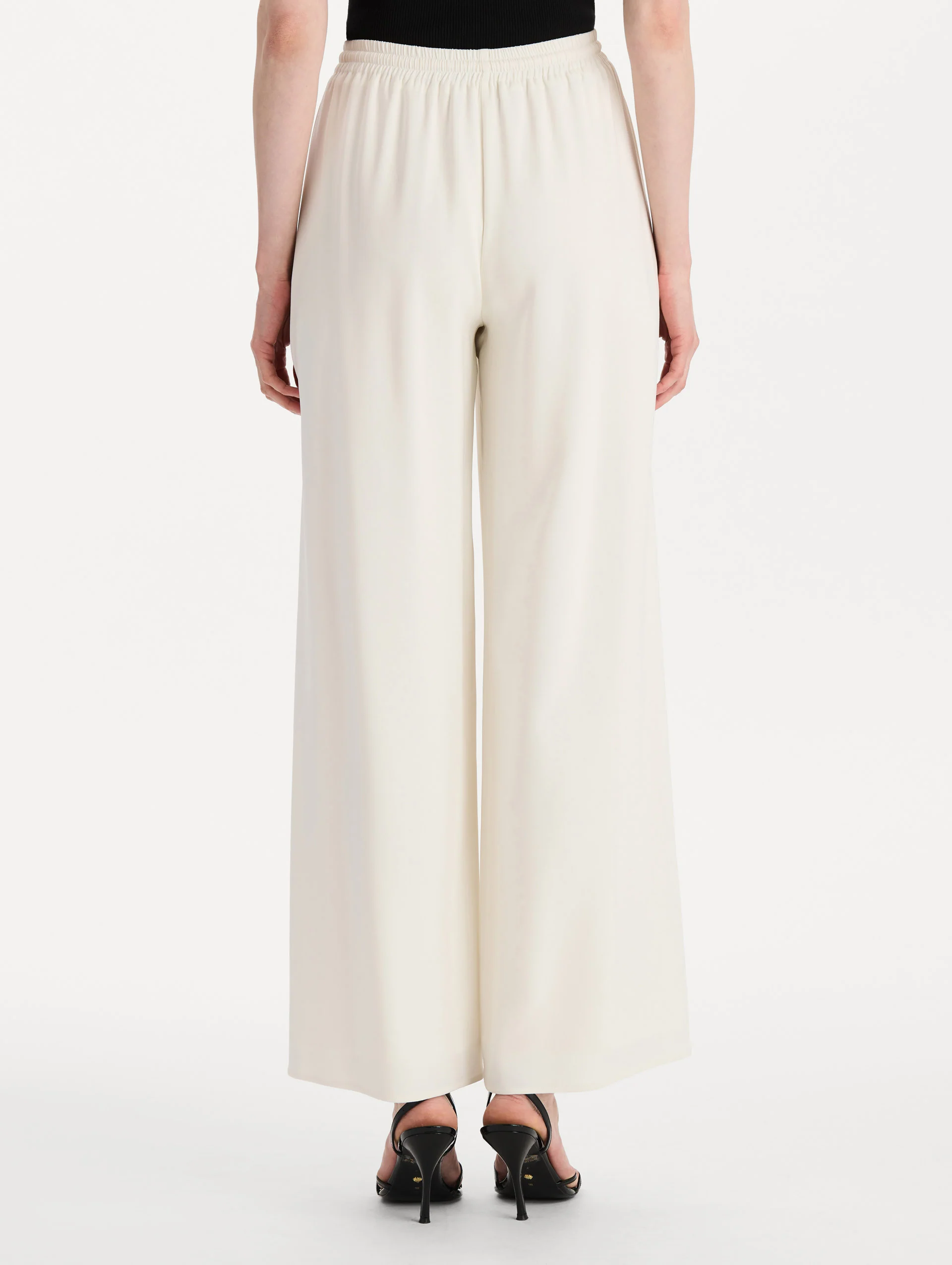 Silk Georgette Drawstring Pant - Image 4