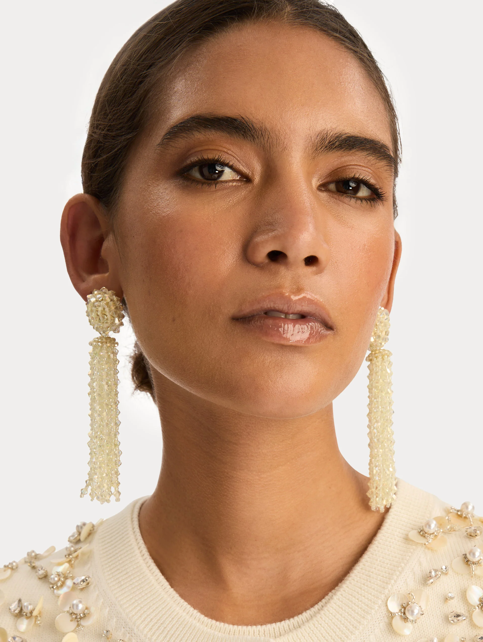 Tassel Clip-On Earrings - Image 3