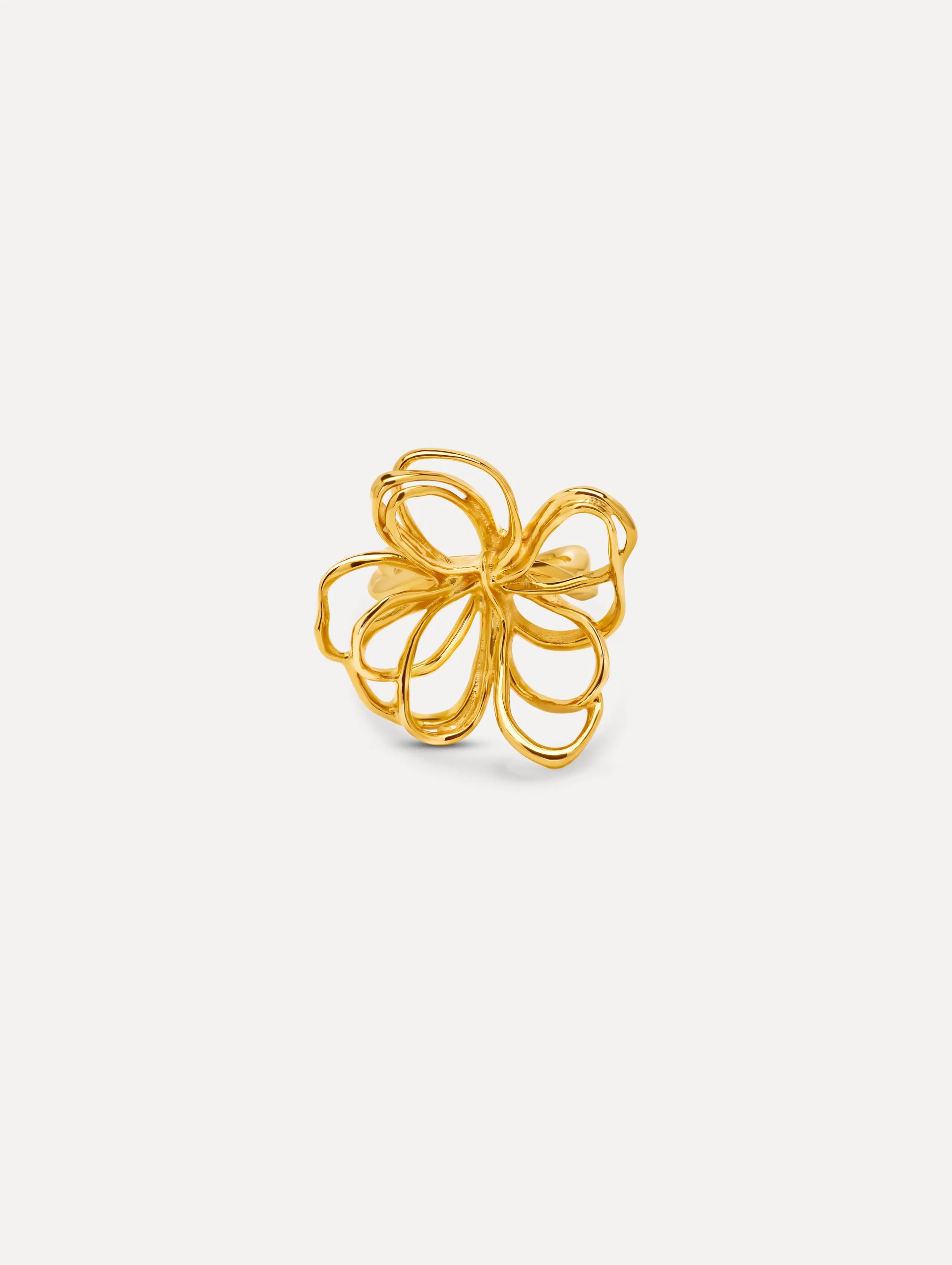 Threaded Flower Ring - Image 3