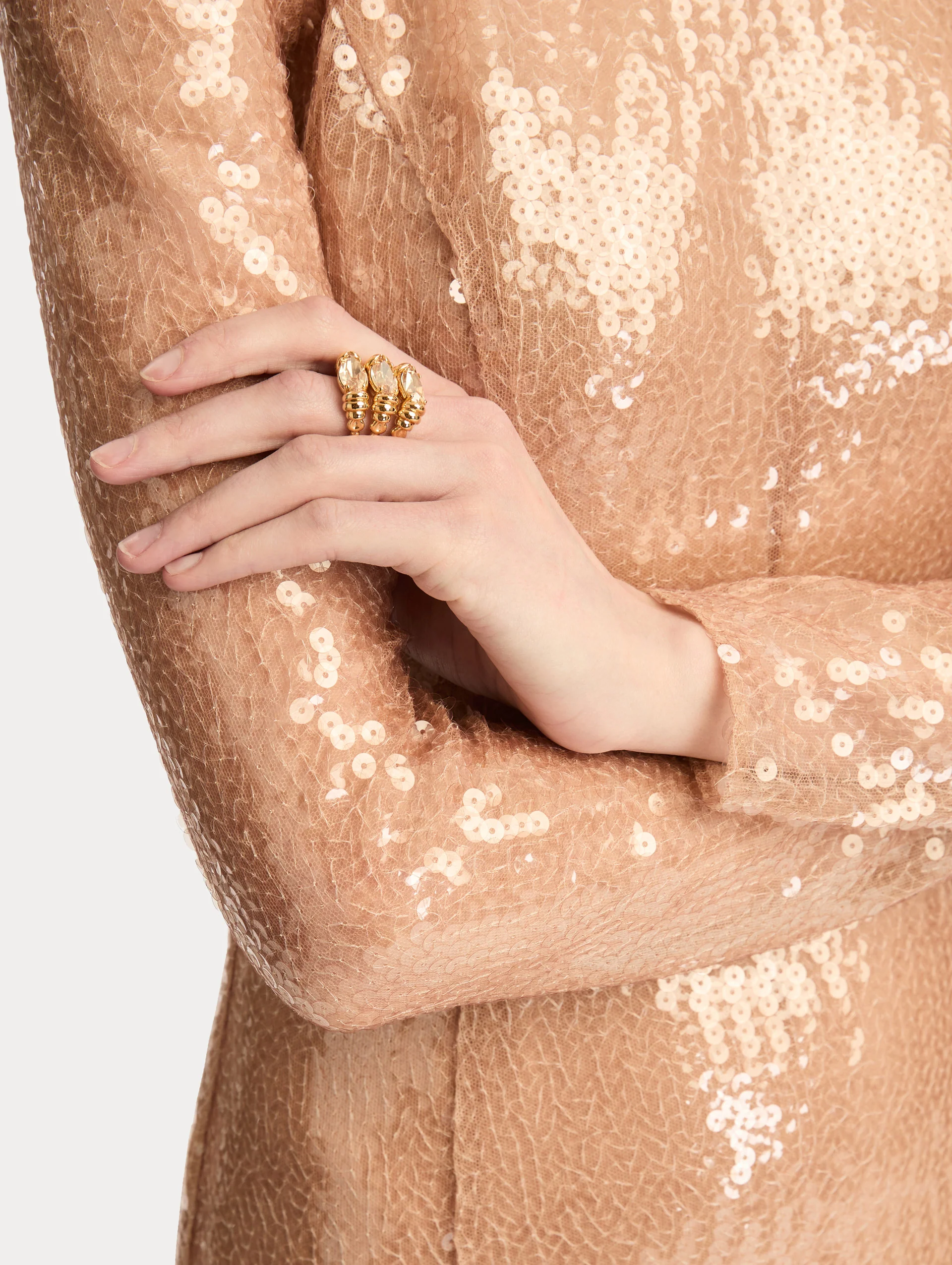 Triple Navette Ring - Image 3