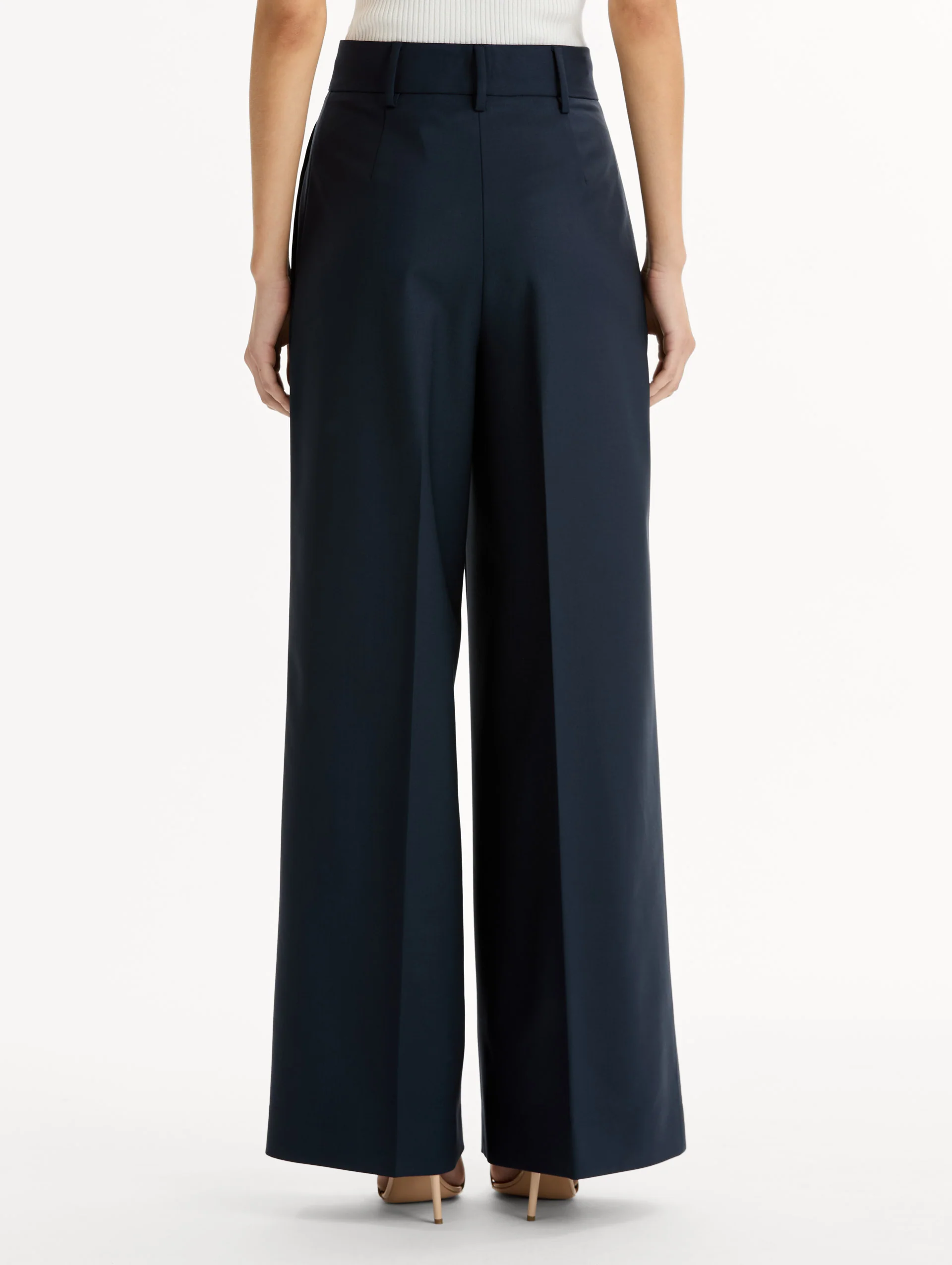 Wide-Leg Wool-Blend Pant - Image 3