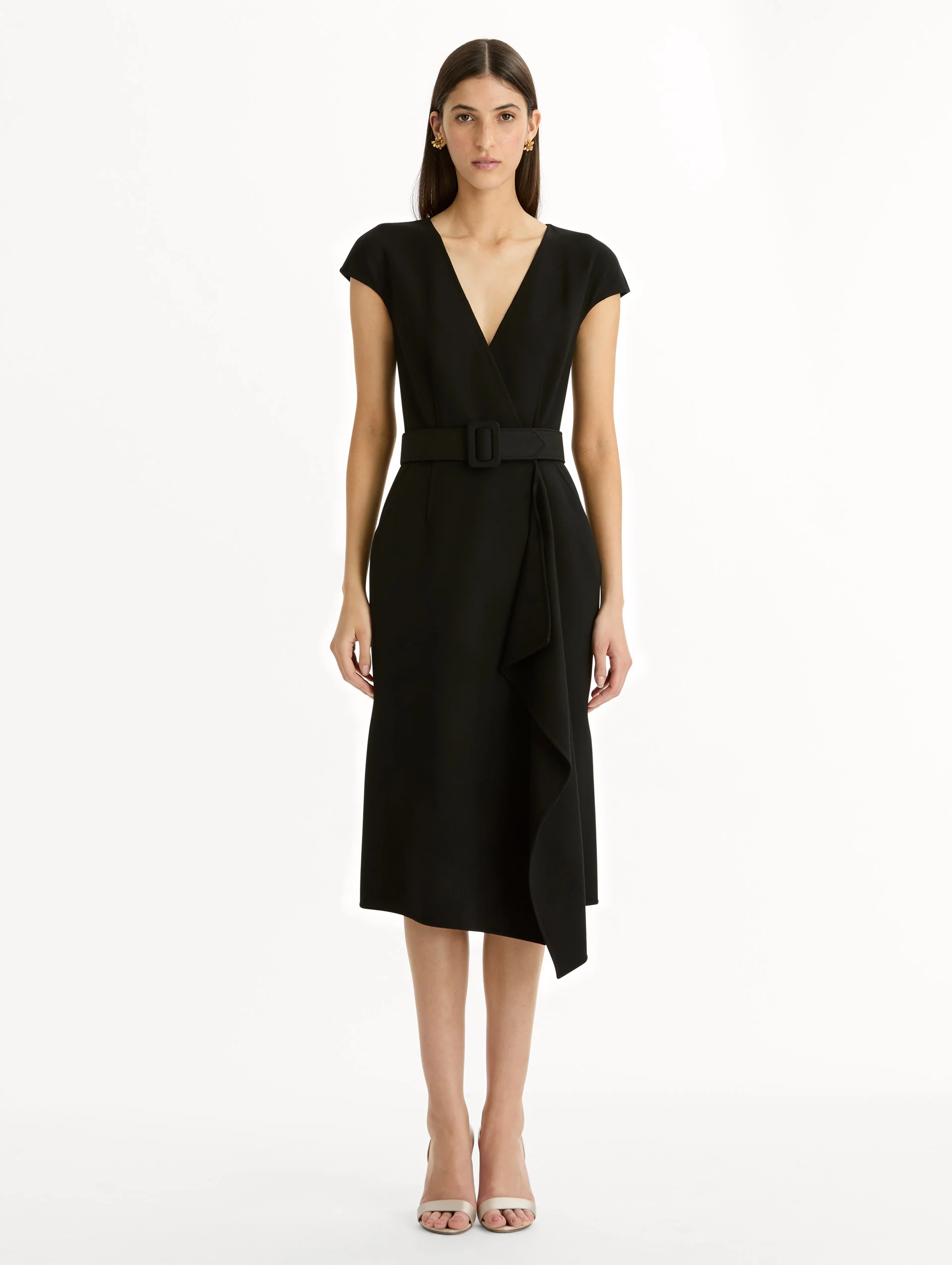 Wool-Blend Pencil Dress - Image 2