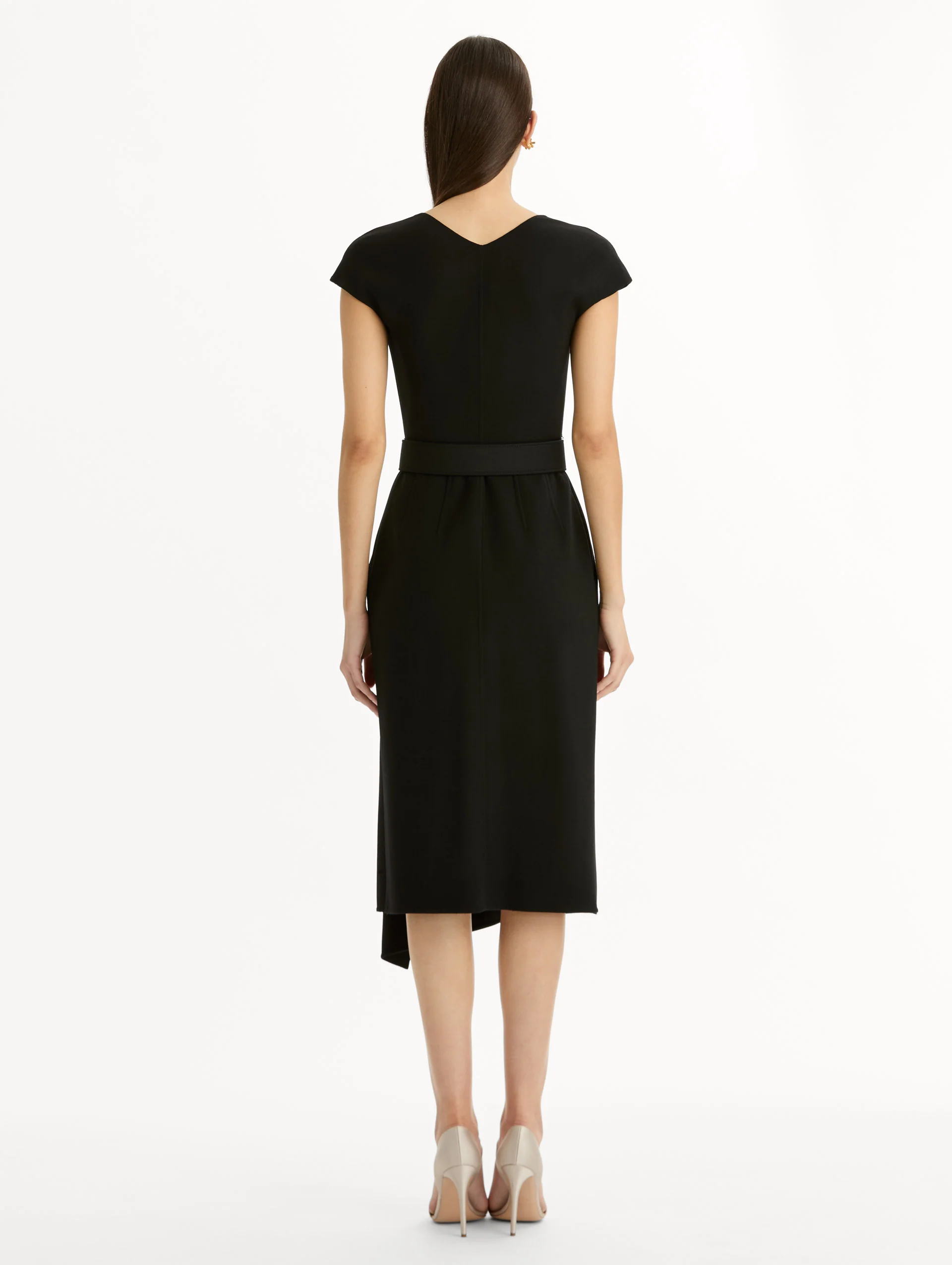 Wool-Blend Pencil Dress - Image 3