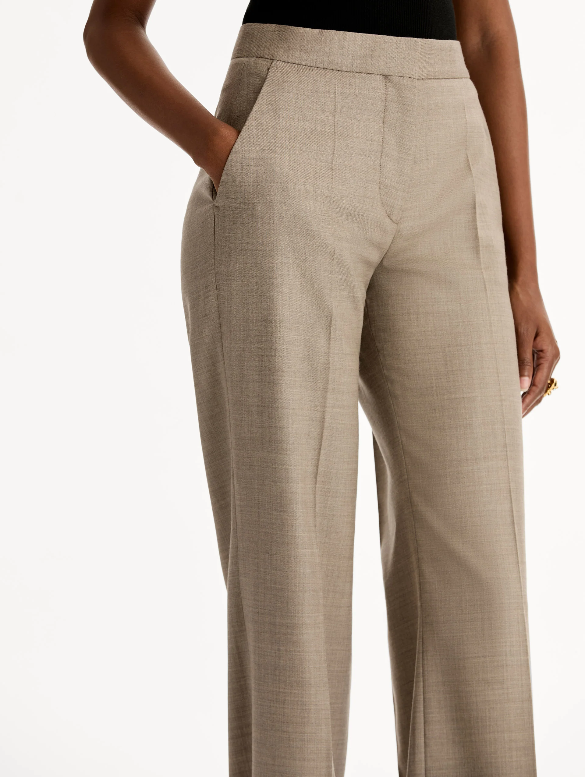 Wool-Blend Wide-Leg Pant - Image 5